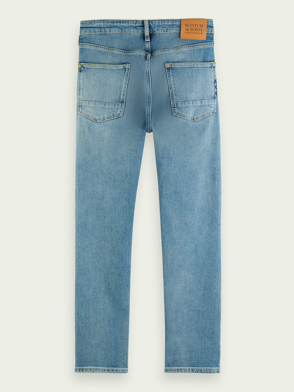 Scotch&Soda Ralston Regular Slim Fit Jeans aus Bio Baumwolle – in Aqua Blue Scotch&Soda Ralston Regular Slim Fit Jeans aus Bio Baumwolle – in Aqua Blue