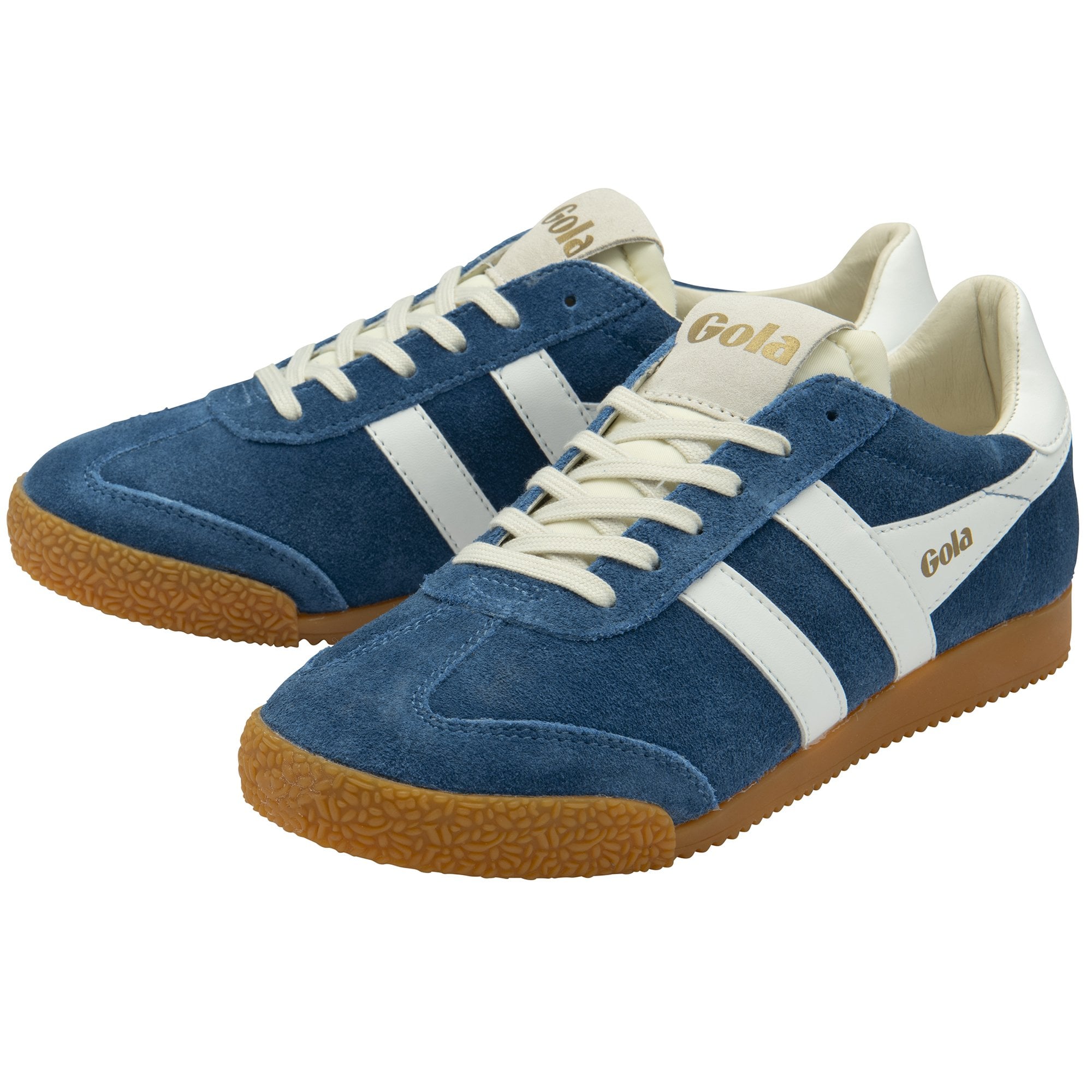 Gola Classics Women's Sneaker Elan Trainers in Marine Blue/White