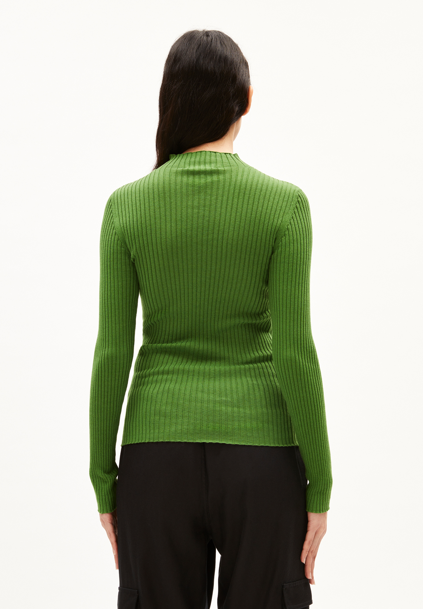 Armedangels ALAANIA Pullover Slim Fit aus Bio-Baumwolle in ivy green Armedangels ALAANIA Pullover Slim Fit aus Bio-Baumwolle in ivy green