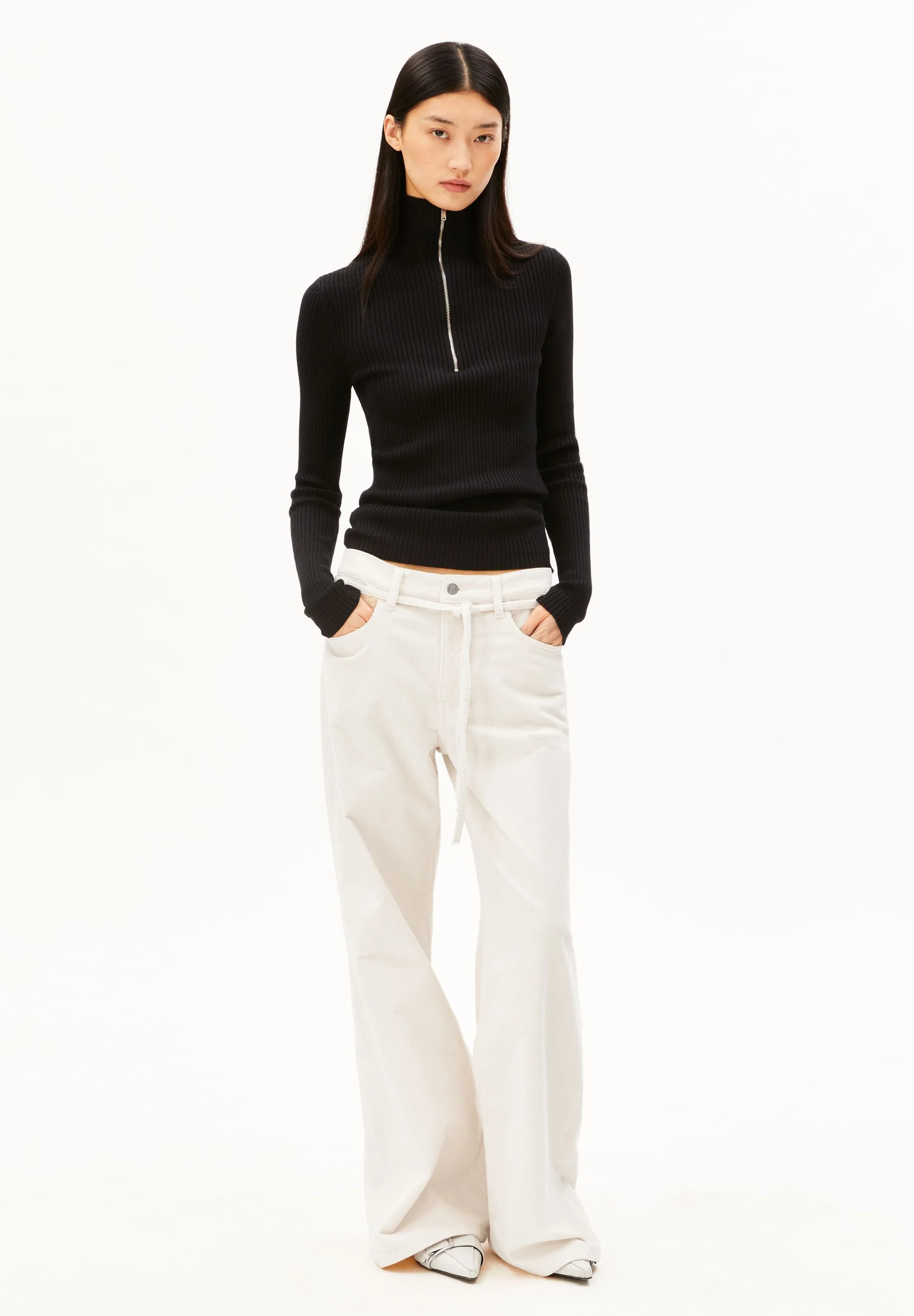 Armedangels BAUMWOLL-STRICKTROYER Slim aus 100% Bio-Baumwolle