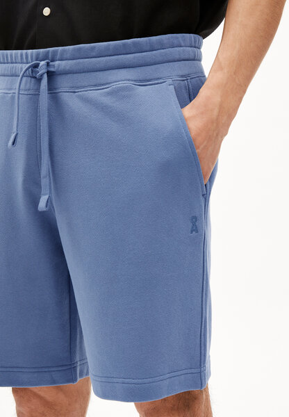 Armedangels  MAARCO COMFORT Sweat Shorts aus Bio-Baumwoll Mix blue stone