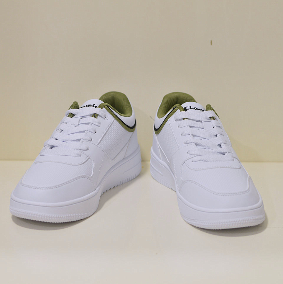 Champion RD18 Low S Low Cut Sneakers für Herren in weiß / grün Rebound