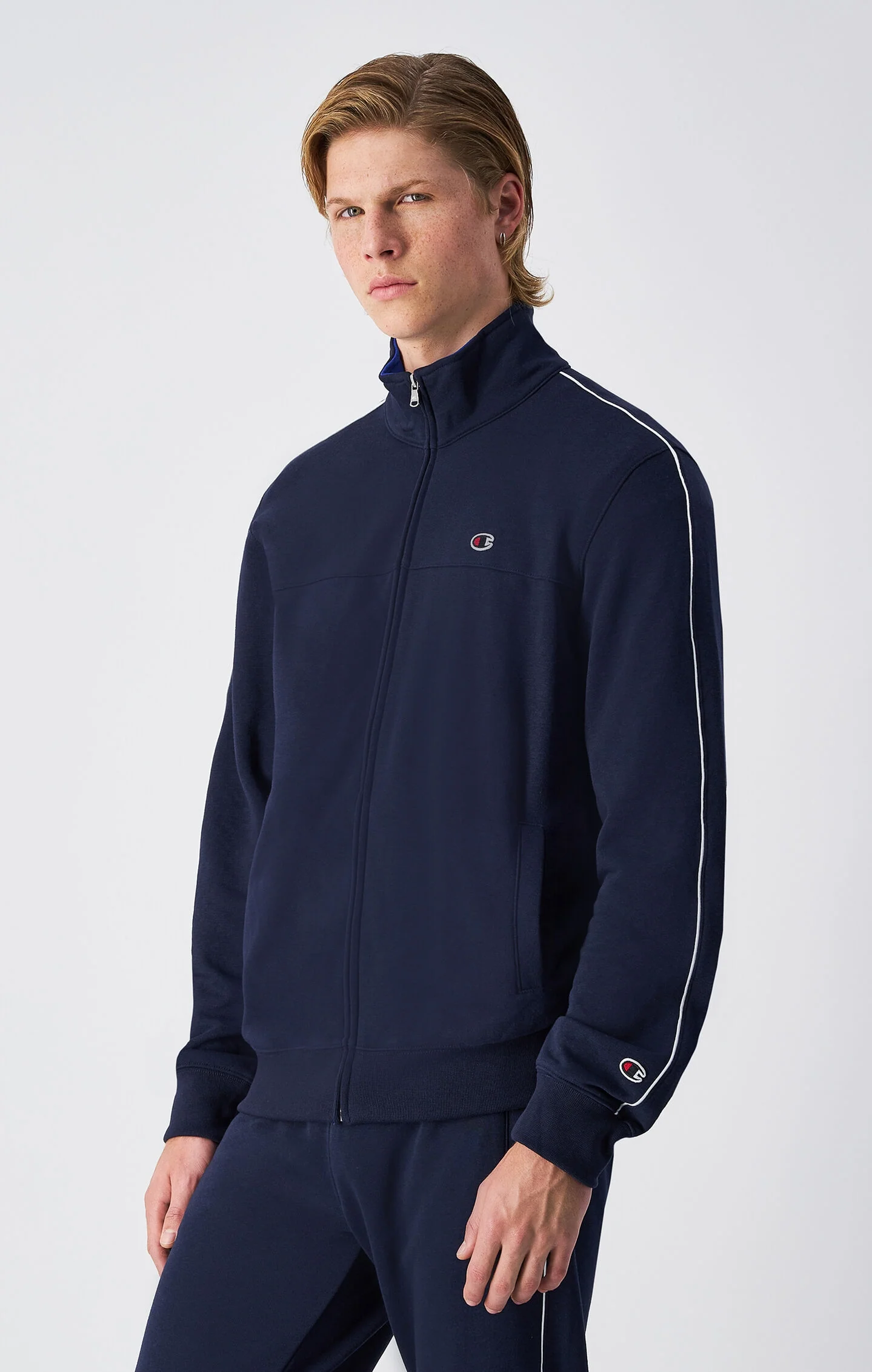 Champion Jogginganzug für Herren mit geradem Bein in Marineblau
