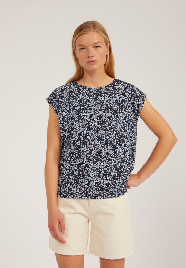Armedangels  JENNAA FLOWER SPRINKLE T-Shirt aus TENCEL™ Lyocell Mix