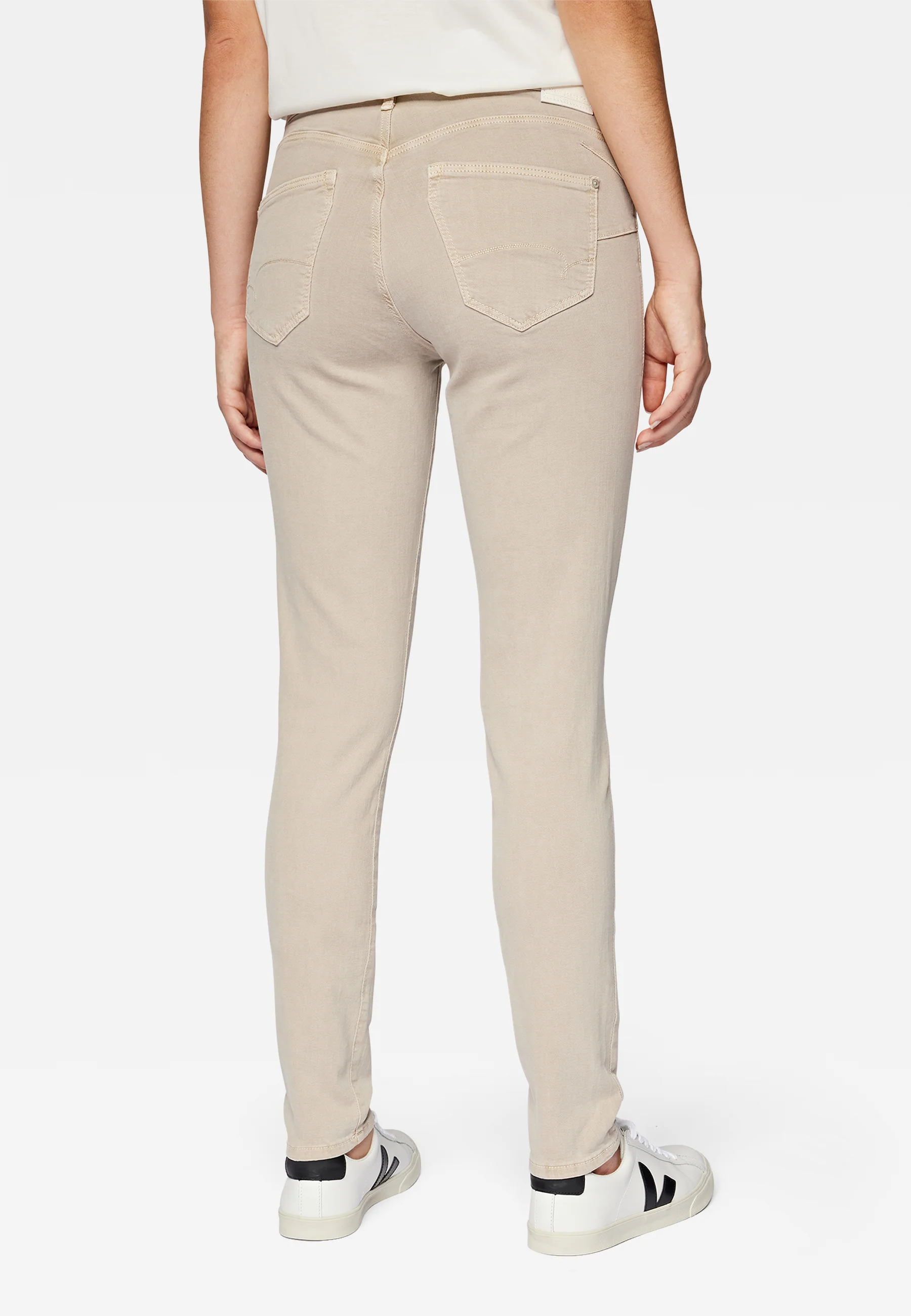 Mavi ADRIANA | Mid-Rise, Super Skinny in hell beige Mavi ADRIANA | Mid-Rise, Super Skinny in hell beige
