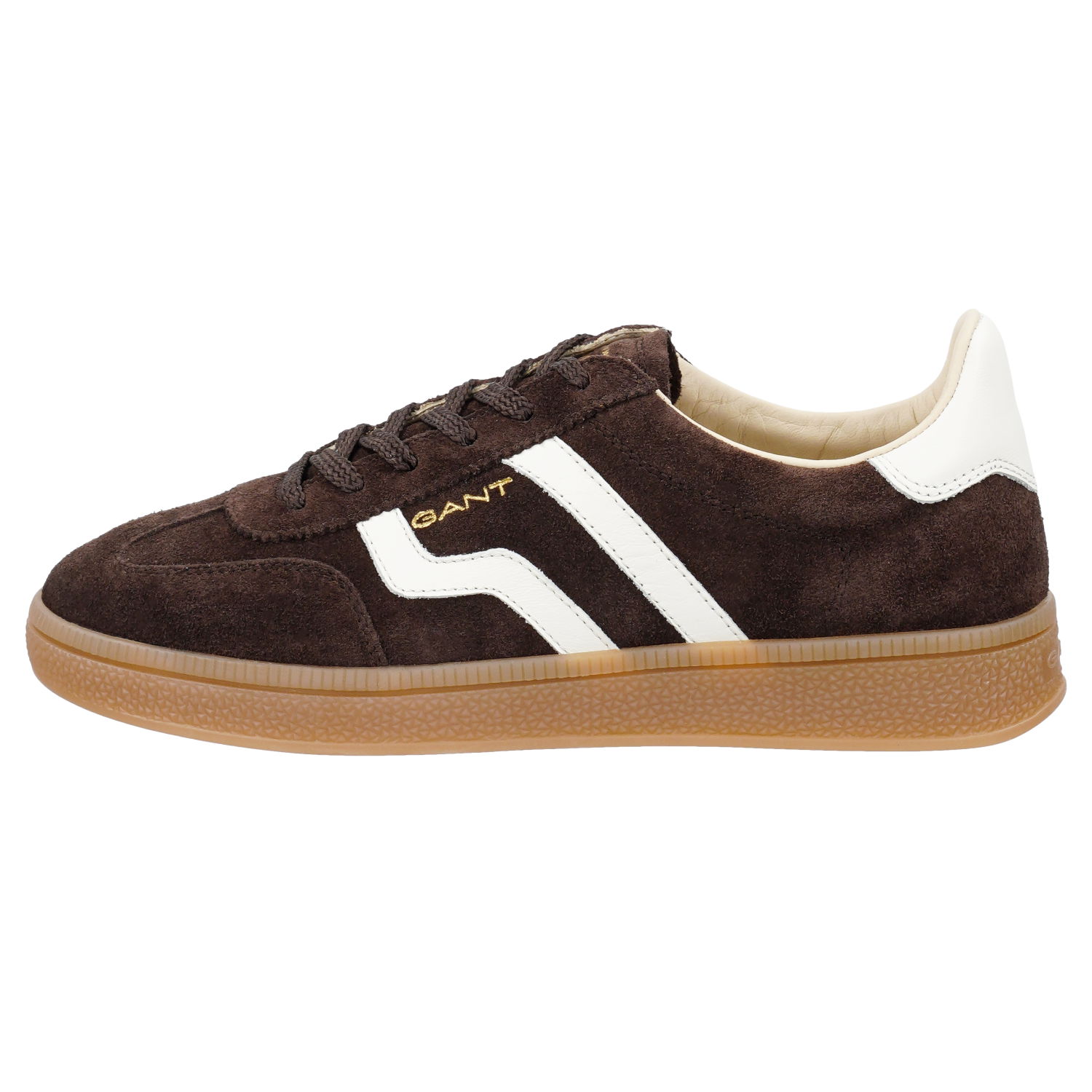 GANT Cuzima Sneaker aus Veloursleder in mole brown / braun