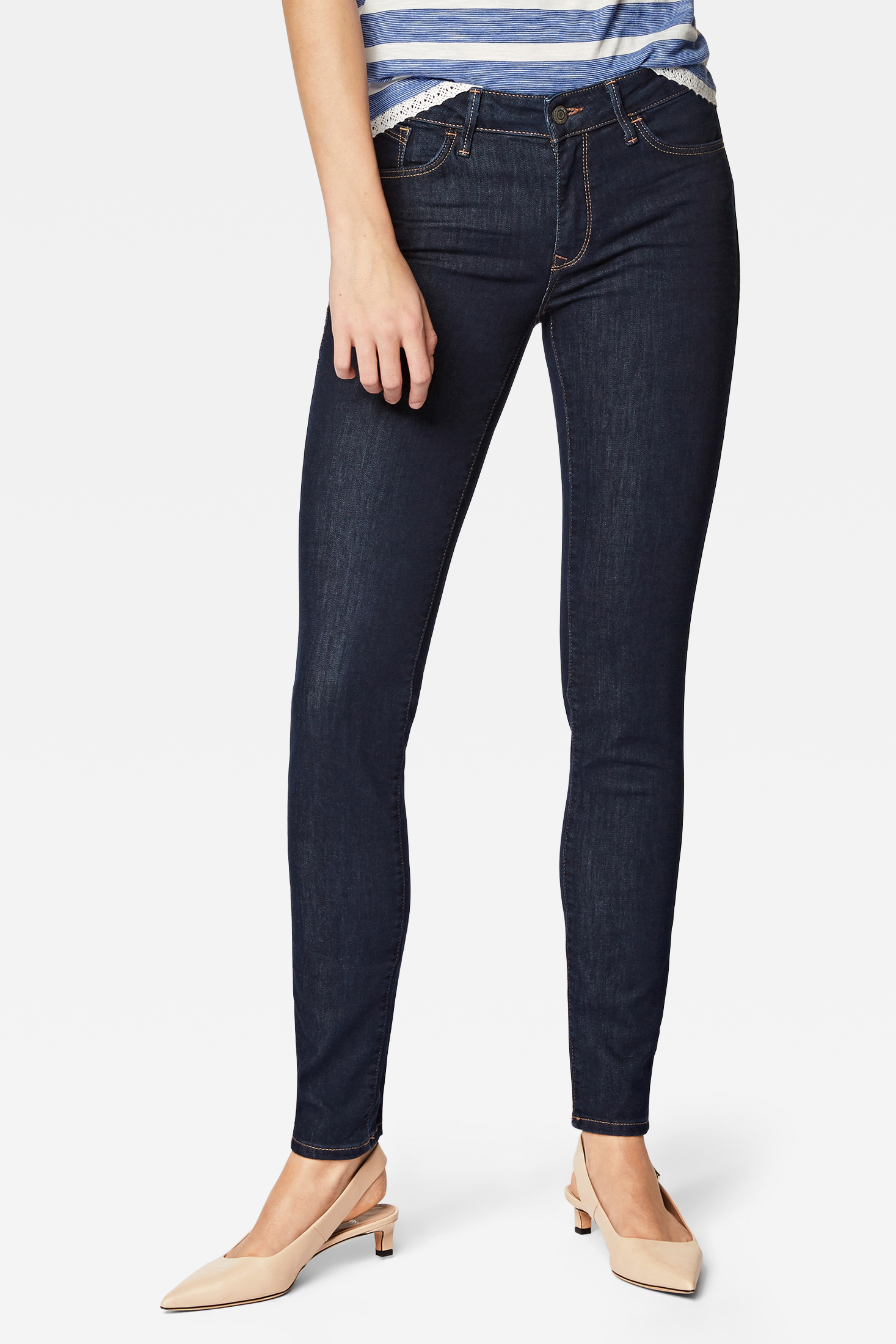 Mavi ADRIANA Super Skinny Jeans rinse str Mavi ADRIANA Super Skinny Jeans rinse str