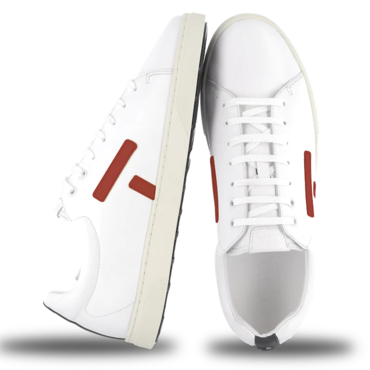 O.T.A Paris On The Asphalt Leder Sneaker KELWOOD in weiß /burgundy O.T.A Paris On The Asphalt Leder Sneaker KELWOOD in weiß /burgundy