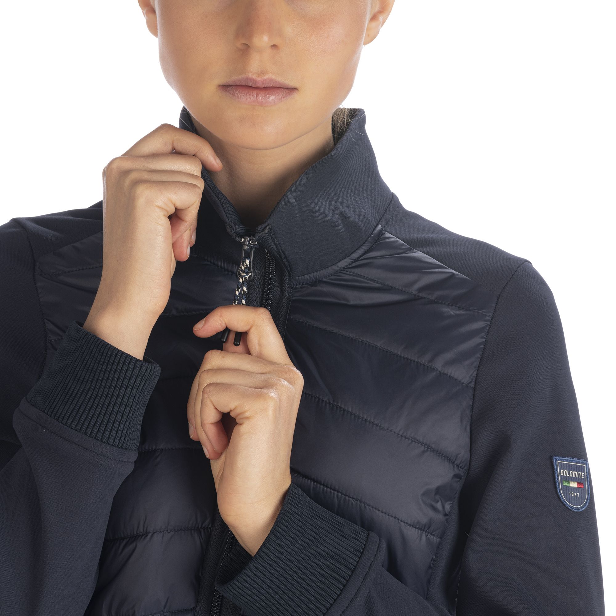 DOLOMITE Latemar Hybrid Jacke für Damen in blau 