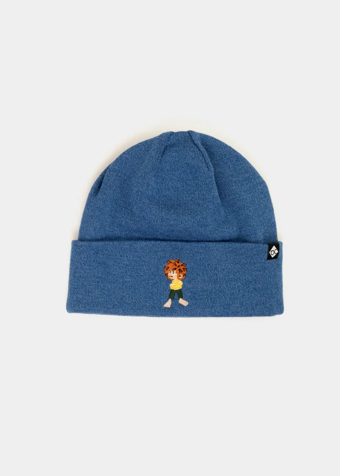 Bavarian Caps - Unisex Stick-Haum "Pumuckl Grantig" - azurblau / Mütze