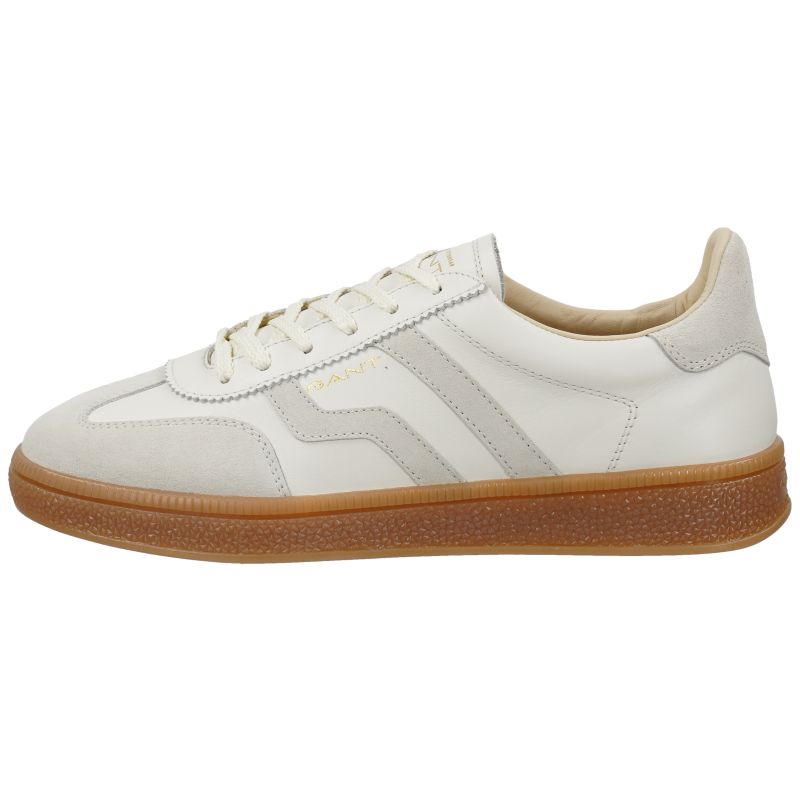 Gant Cuzima Sneaker aus Glatt- und Veloursleder in white Gant Cuzima Sneaker aus Glatt- und Veloursleder in white