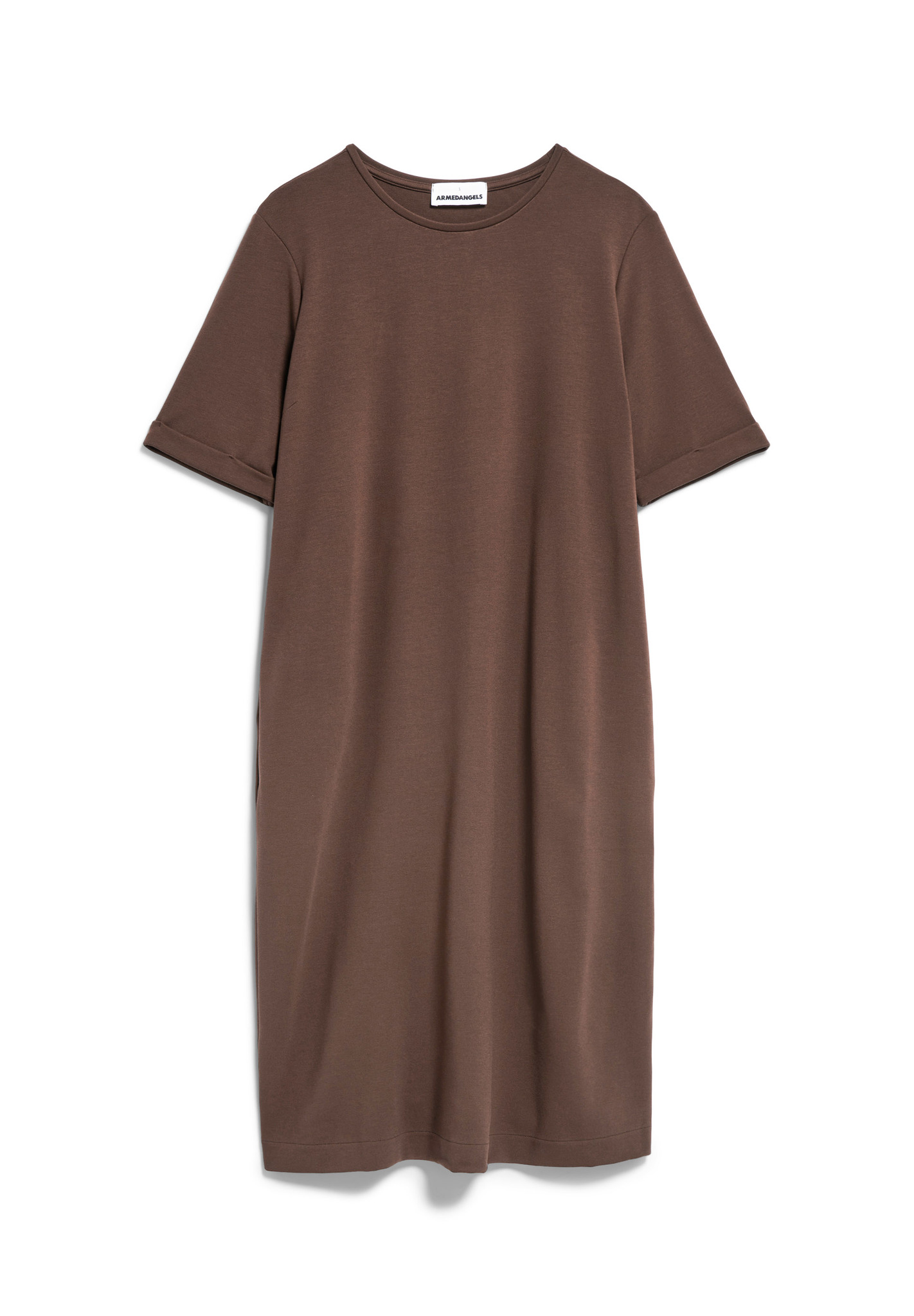 Armedangels MAAILANA Jerseykleid Regular Fit aus LENZING™ ECOVERO™ Mix in warm slate Armedangels MAAILANA Jerseykleid Regular Fit aus LENZING™ ECOVERO™ Mix in warm slate