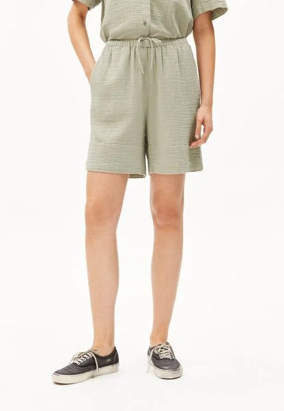 Armedangels TEONAA MUSSELIN - Damen Shorts aus Bio-Baumwolle 