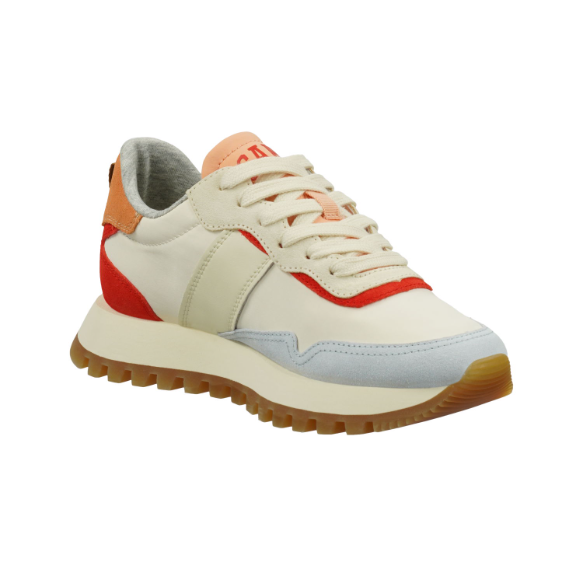 Gant Caffay Damen Sneaker aus Leder und Nylon in light blue multi Gant Caffay Damen Sneaker aus Leder und Nylon in light blue multi