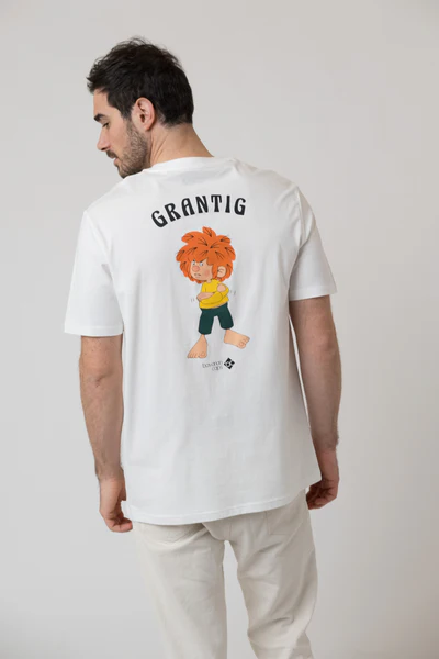 Bavarian Caps T-Shirt Grantler Klub  Pumuckl - altweiß / Grantig
