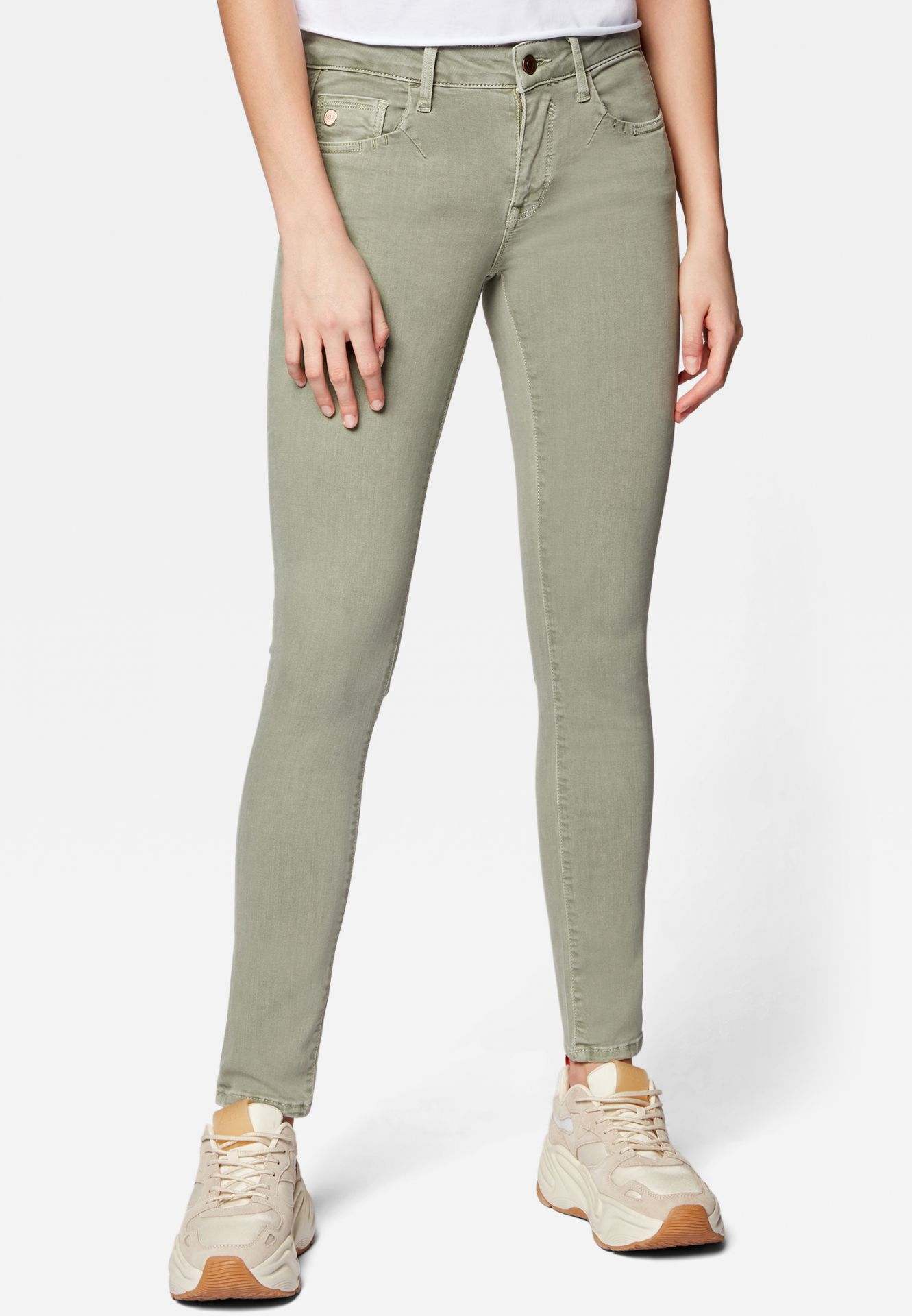 Mavi ADRIANA | Mid-Rise, Super Skinny in Covert Green Mavi ADRIANA | Mid-Rise, Super Skinny in Covert Green