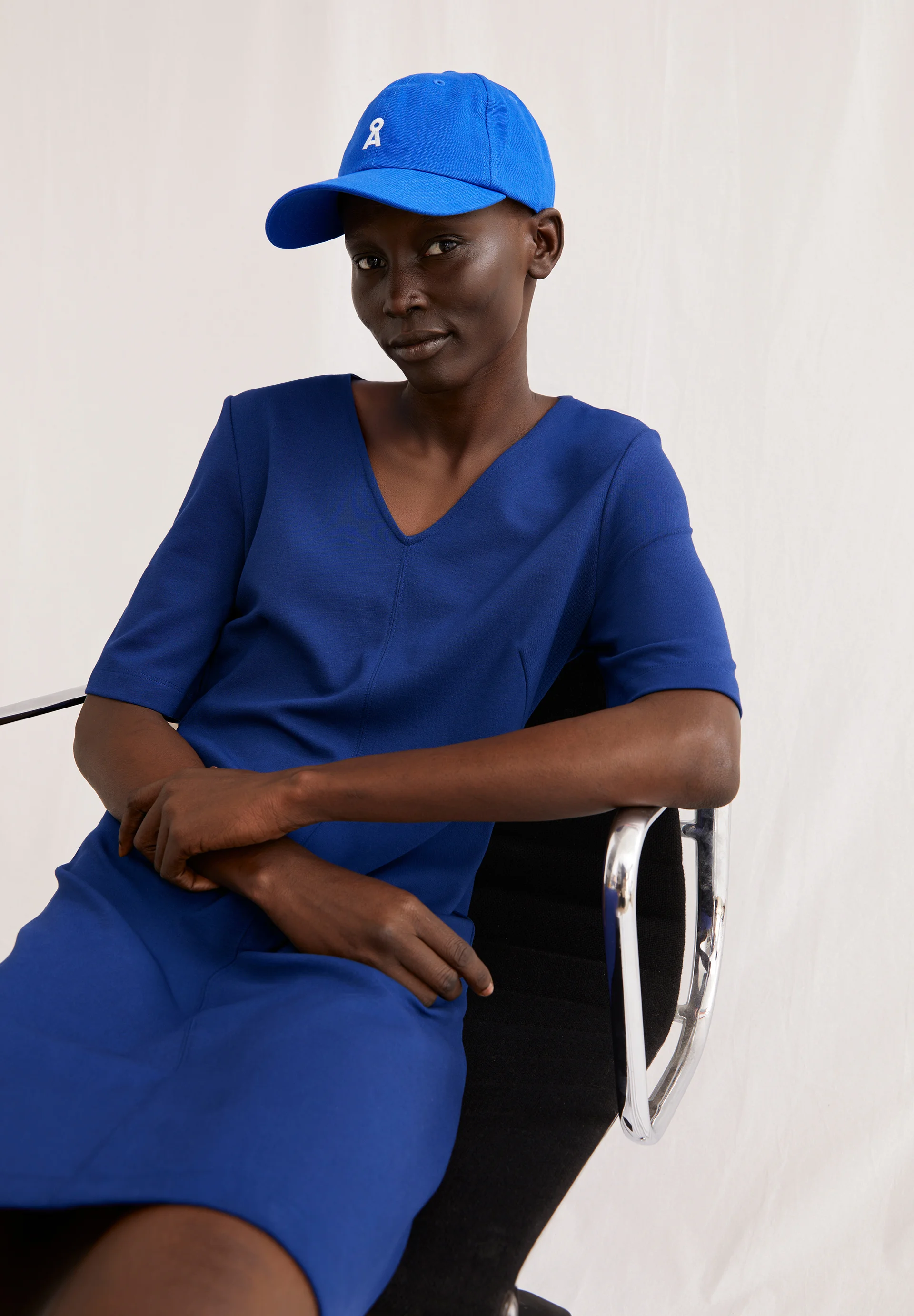 Armedangels LESJAA Jerseykleid aus LENZING™ ECOVERO™ Viskose Mix in blue noon Armedangels LESJAA Jerseykleid aus LENZING™ ECOVERO™ Viskose Mix in blue noon