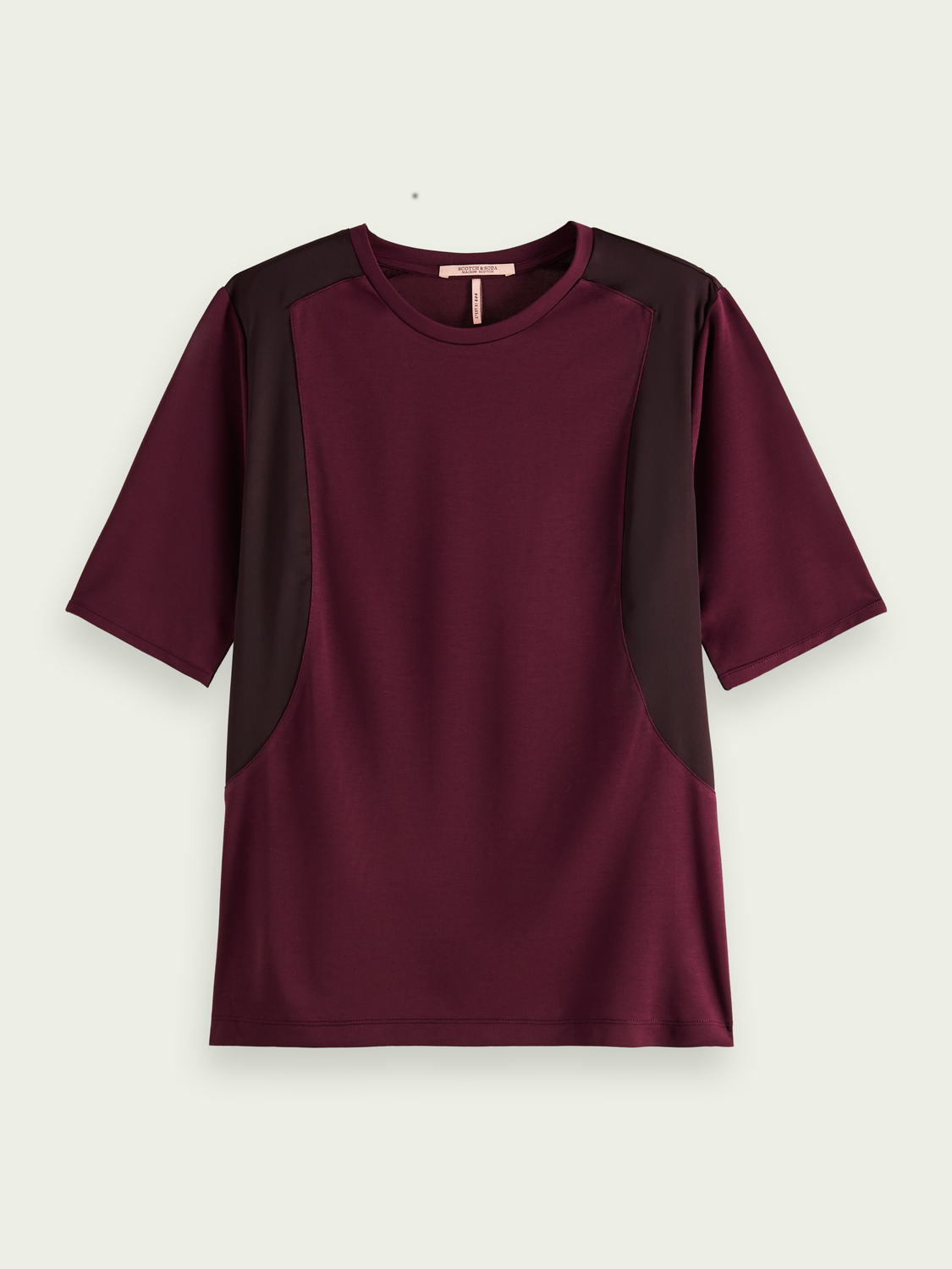 Scotch&Soda Bluse aus Webstoff und kontrastierende Farbverläufe Scotch&Soda Bluse aus Webstoff und kontrastierende Farbverläufe