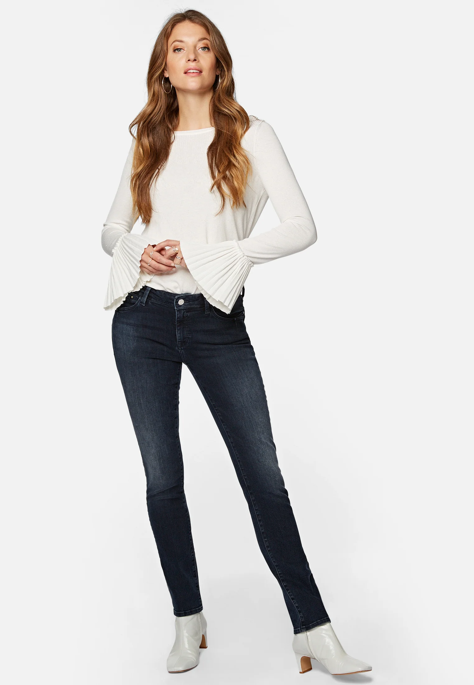 Mavi Sophie | Mid-Rise, Slim Skinny Dark Brushed Glam Mavi Sophie | Mid-Rise, Slim Skinny Dark Brushed Glam