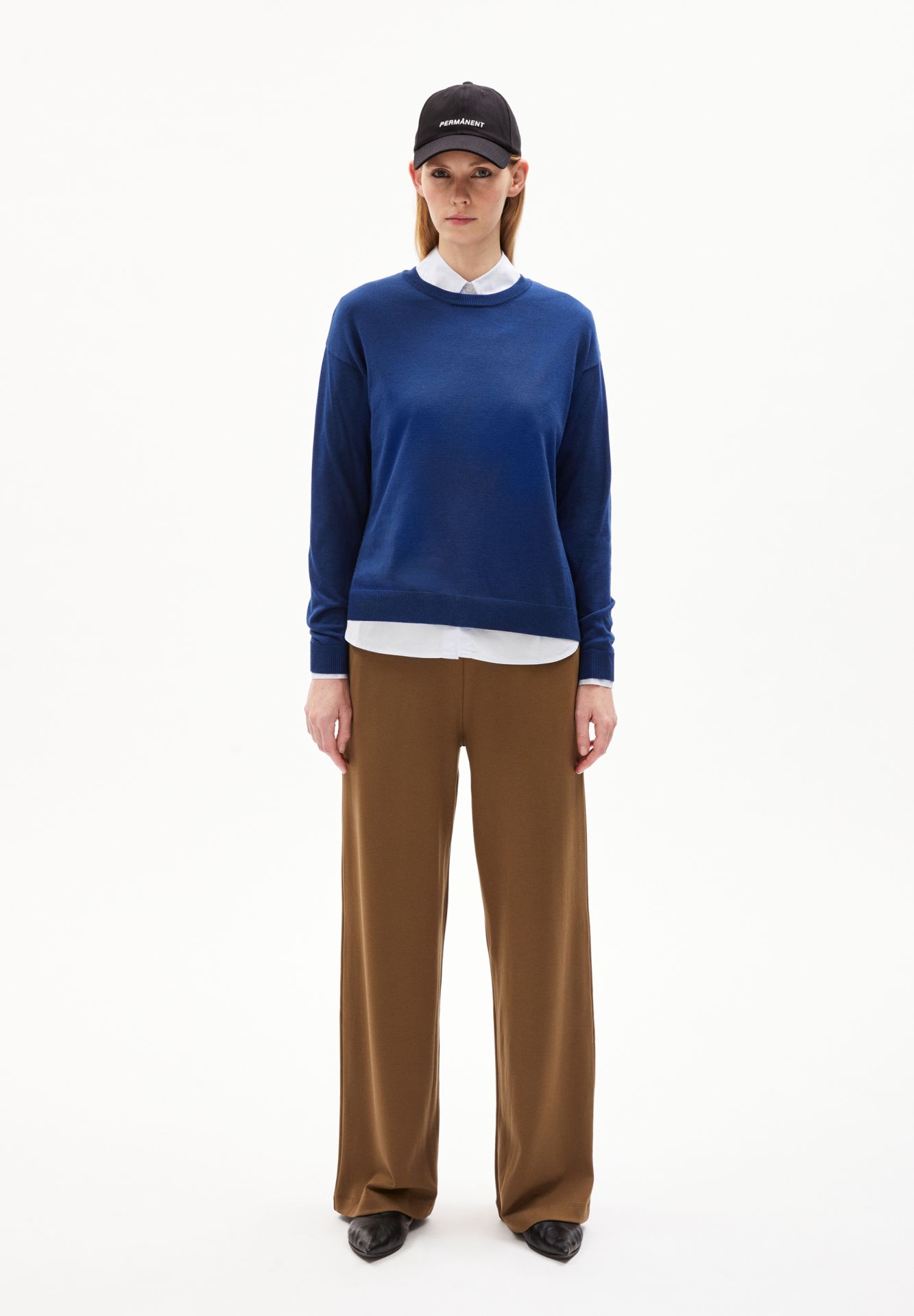 Armedangels LARUNAA / Lailaa Pullover aus Bio-Baumwoll Mix in faded indigo Armedangels LARUNAA / Lailaa Pullover aus Bio-Baumwoll Mix in faded indigo