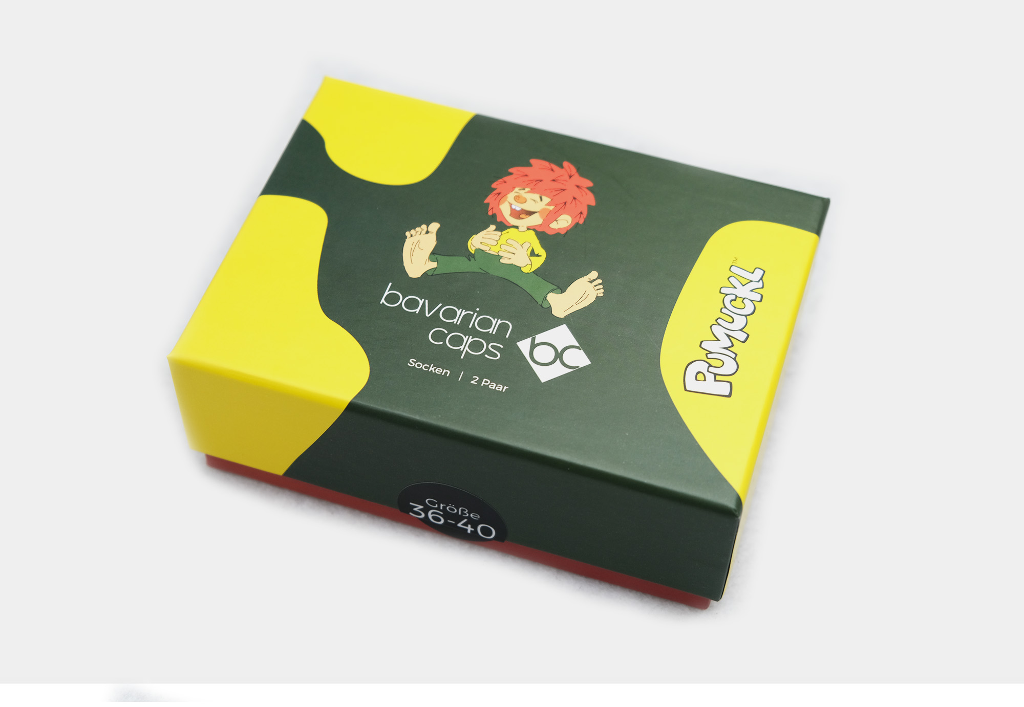 bavarian caps Sockenbox "Pumuckl" A8 