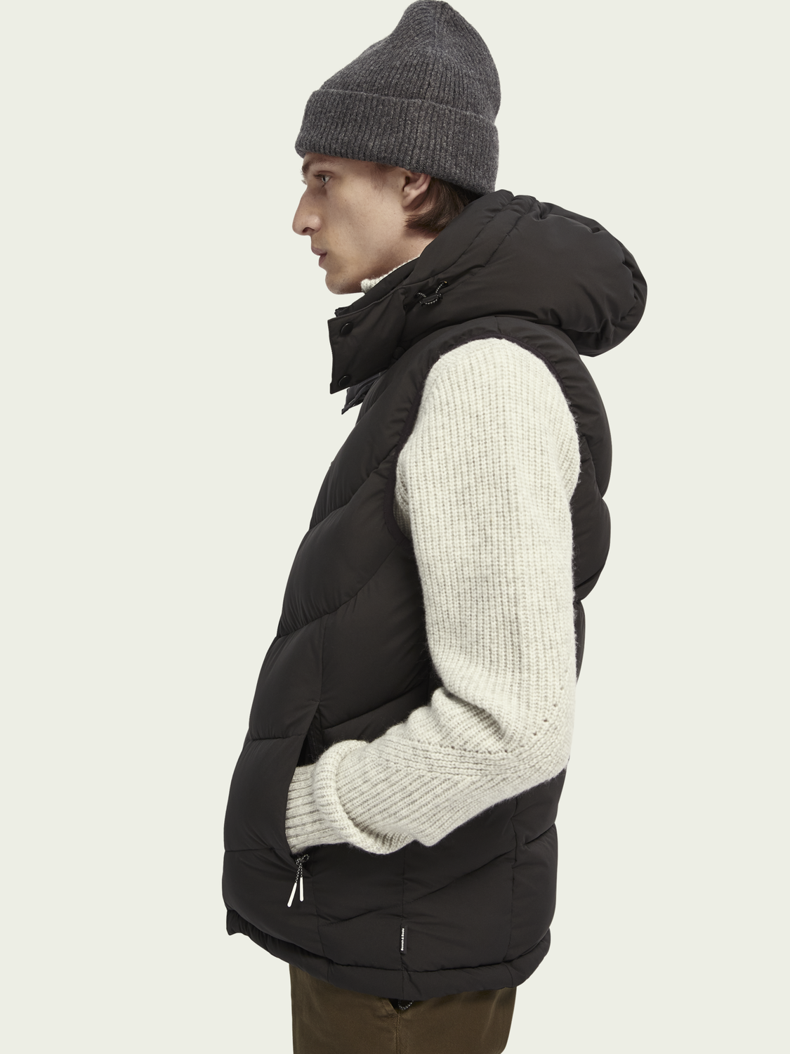 Scotch&Soda Gesteppter Bodywarmer Weste in schwarz Scotch&Soda Gesteppter Bodywarmer Weste in schwarz