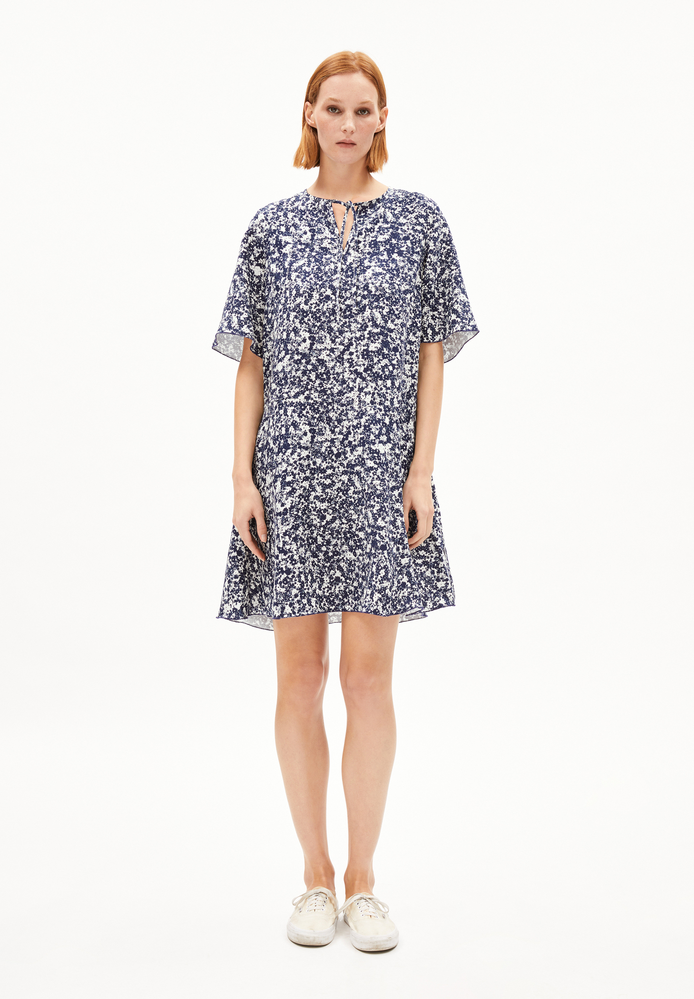 Armedangels MAAERHA MOSAIC LINO Webkleid aus Leinen-Mix Armedangels MAAERHA MOSAIC LINO Webkleid aus Leinen-Mix