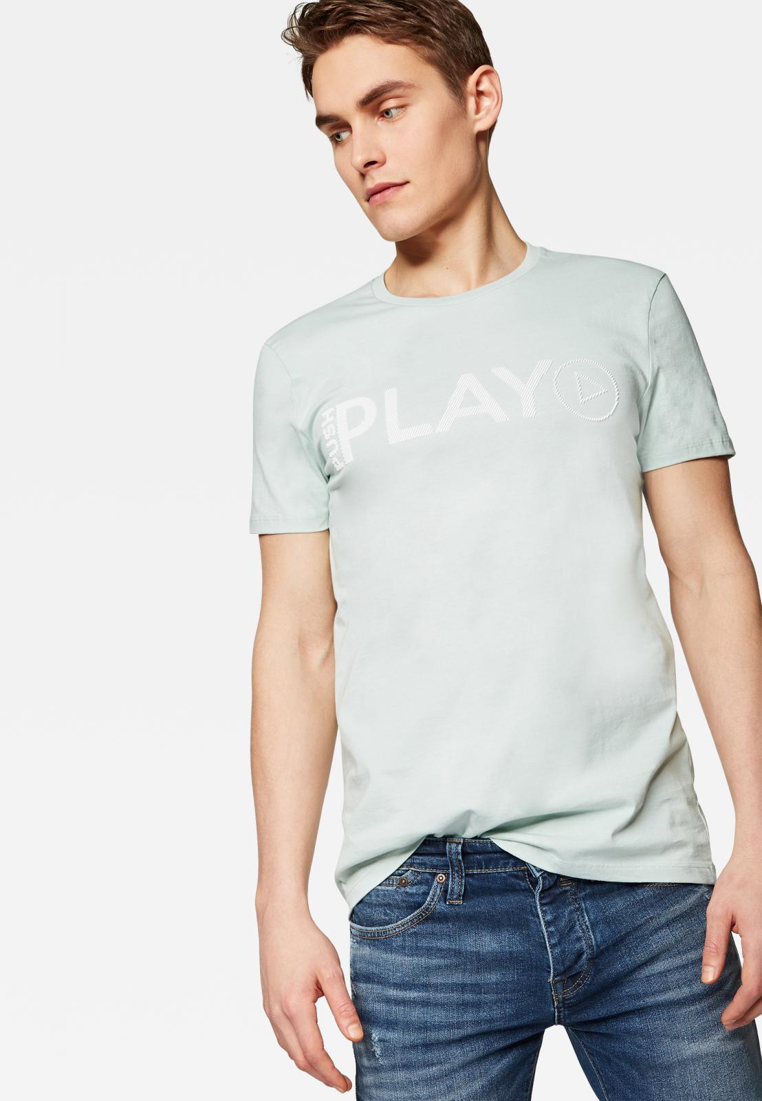 Mavi PLAY PRINTED TEE  in mint aus Baumwolle 