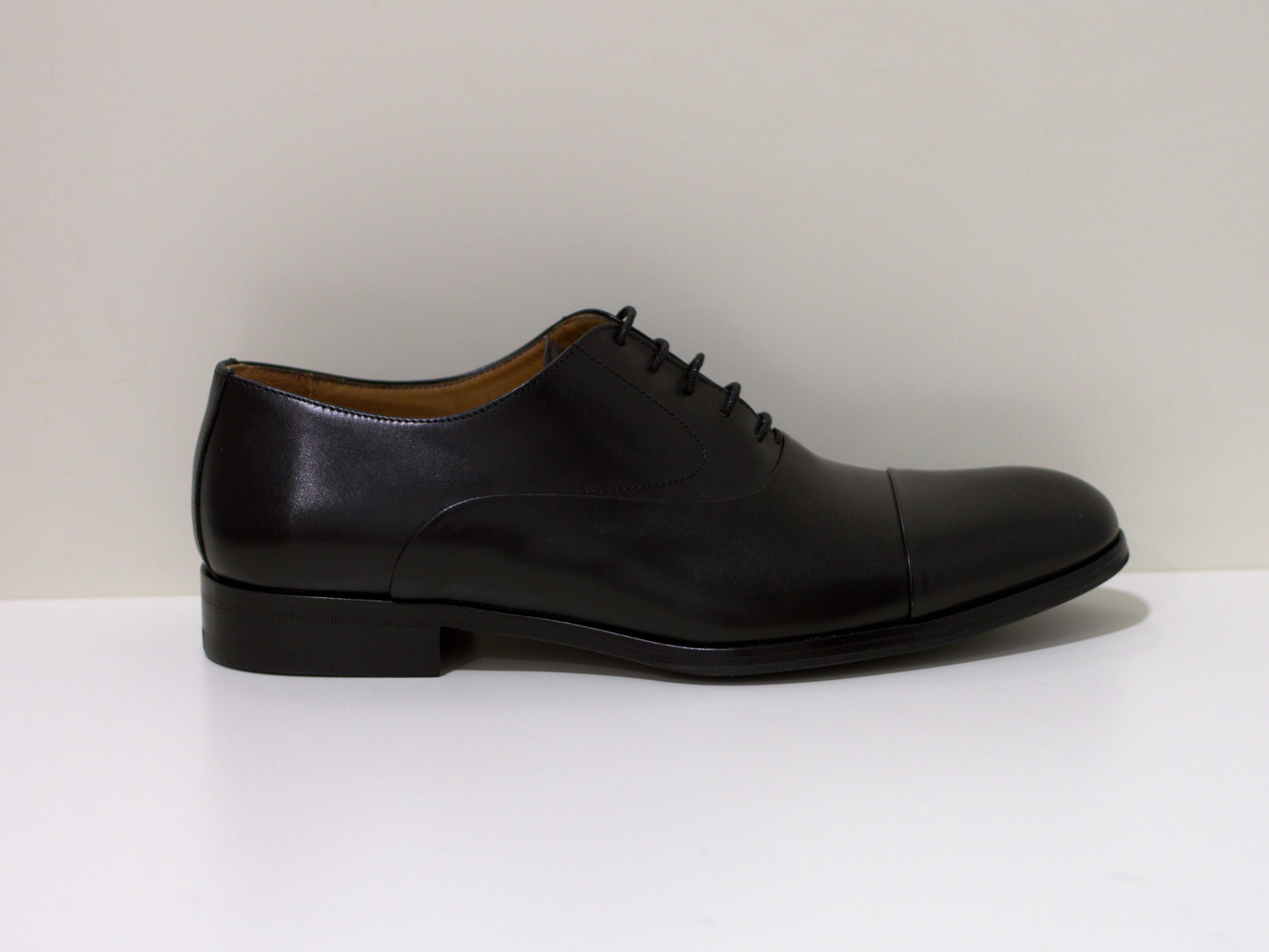 PACO MILAN  DERBY Schuh - in schwarz mit genähter Ledersohle
