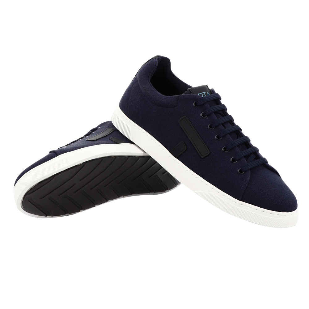 O.T.A Paris On The Asphalt veganer Sneaker KELWOOD in Cotton Navy