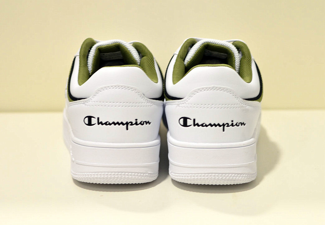 Champion Sneaker Legacy Rebound 2.0 Low-Top-Basketballschuhe in weiß / grün 