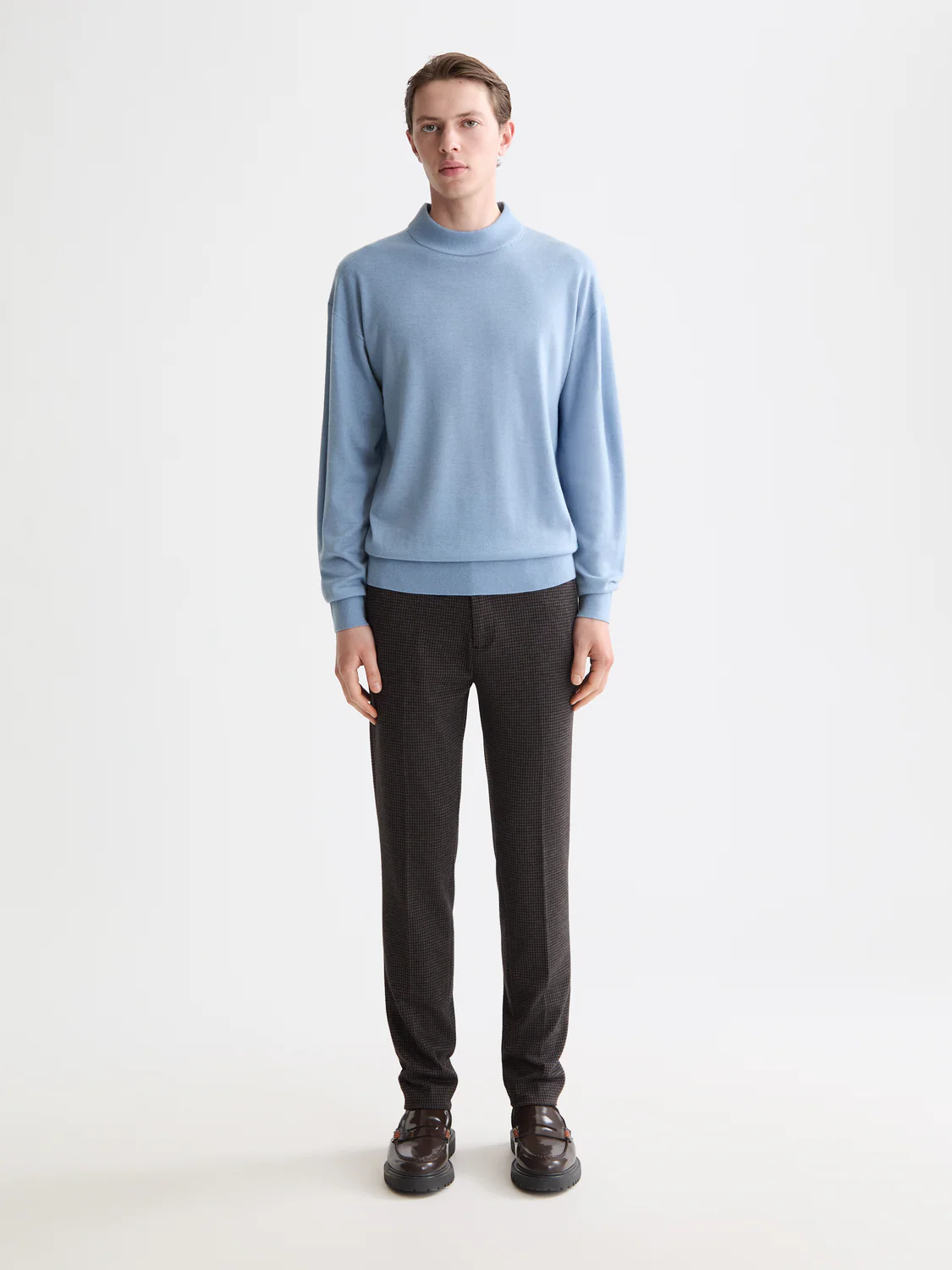 Scotch&Soda Essentials Mott Chinos jersey yarn dyed cotton for an elevated, timeless look