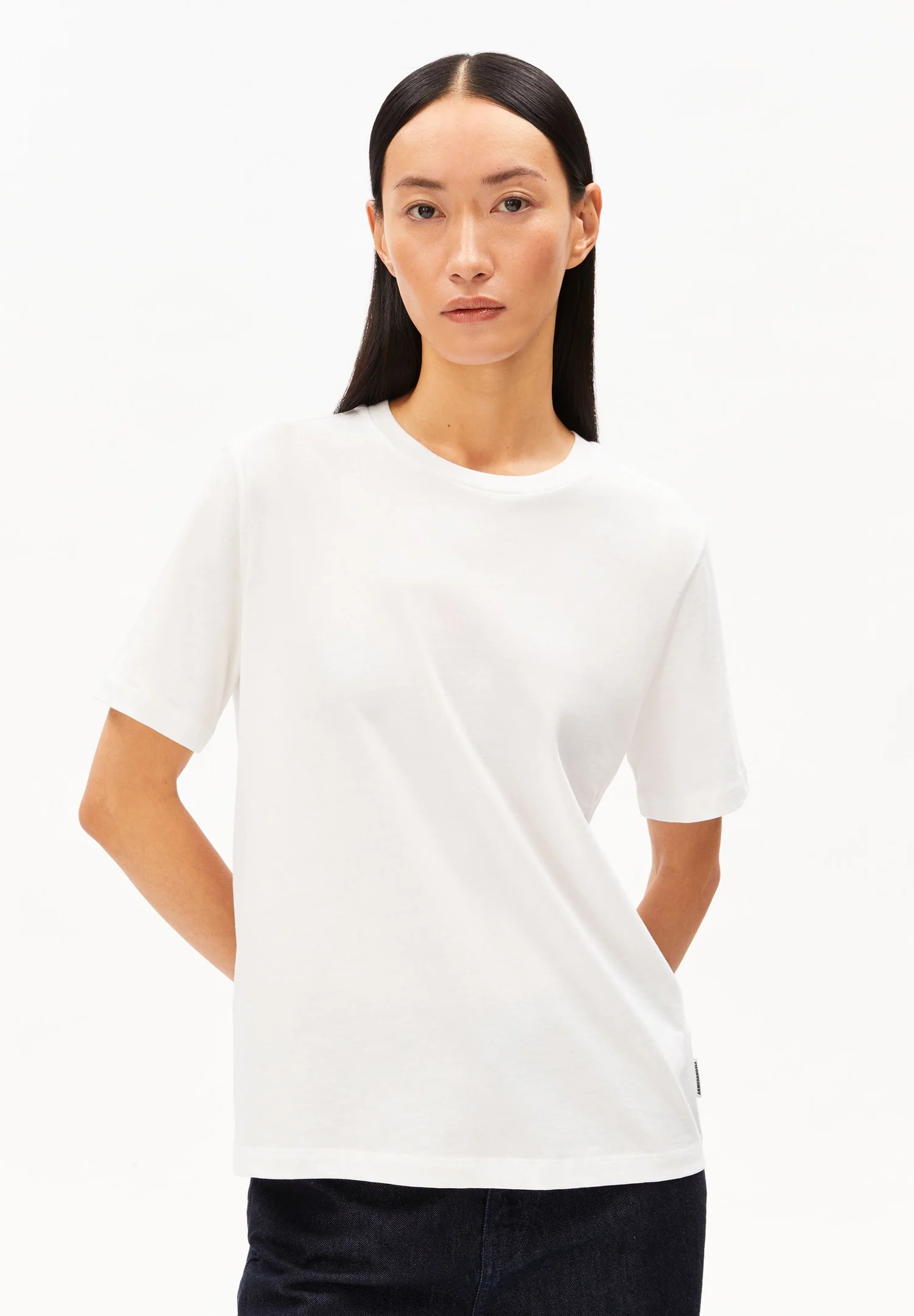 Armedangels LUALAA / Maraa T-SHIRT 100% Bio-Baumwolle in white