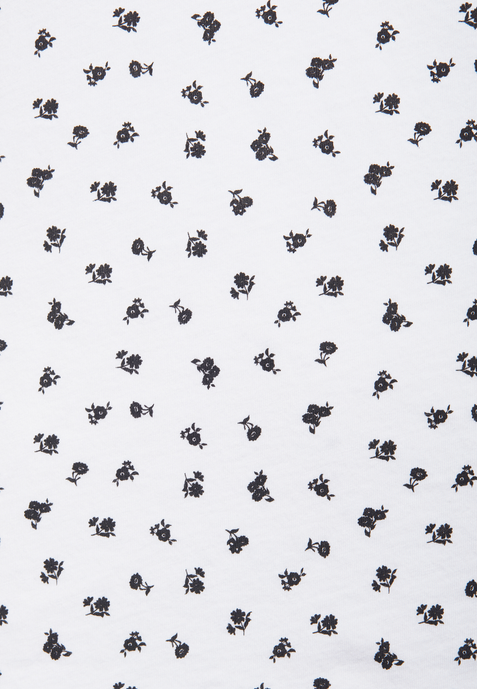 Mavi T-SHIRT | T-Shirt mit Allover-Print Blumen in weiß Mavi T-SHIRT | T-Shirt mit Allover-Print Blumen in weiß