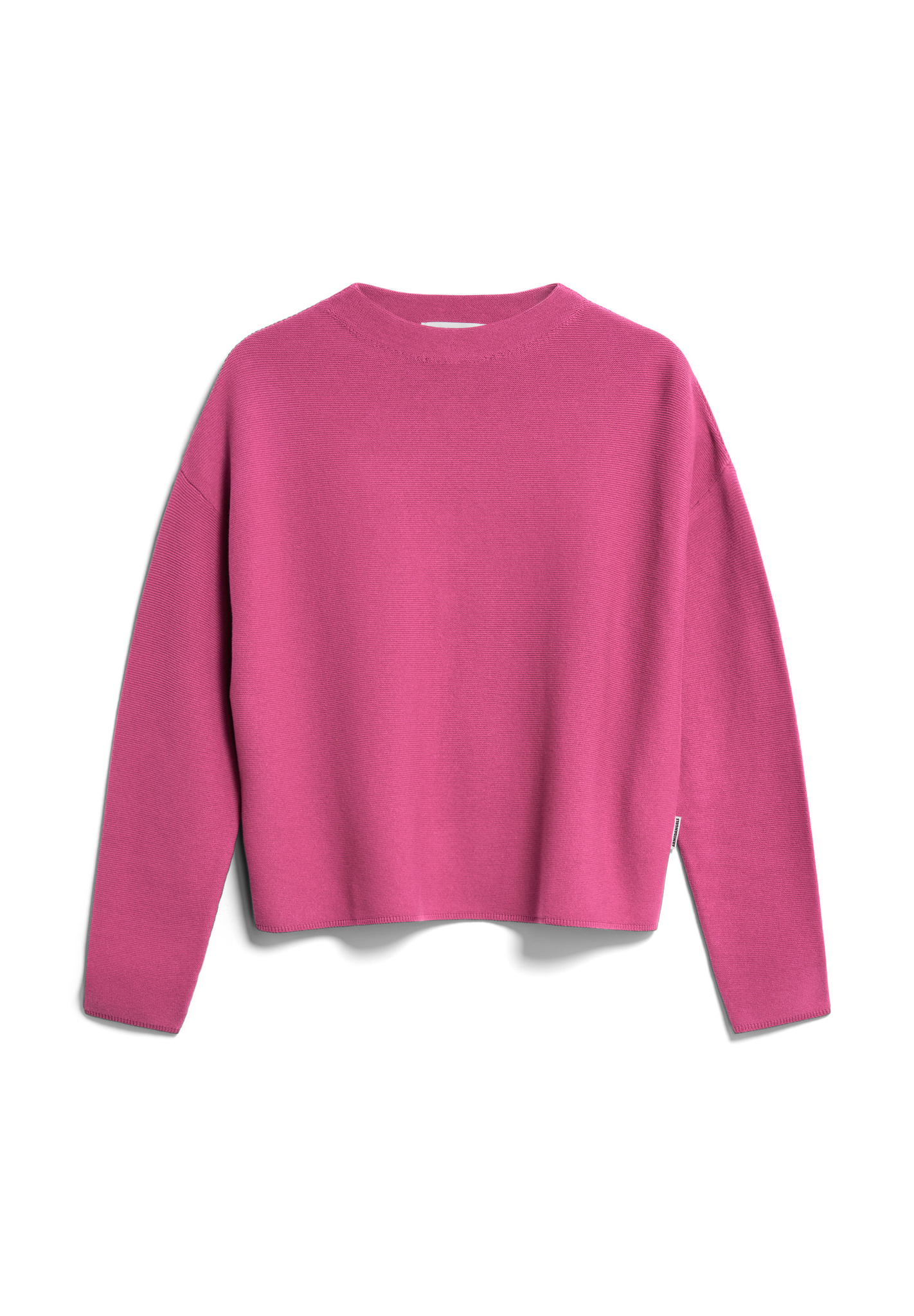 Armedangels MERINAA LINKS LINKS Pullover Loose Fit aus Bio-Baumwolle in berry Armedangels MERINAA LINKS LINKS Pullover Loose Fit aus Bio-Baumwolle in berry