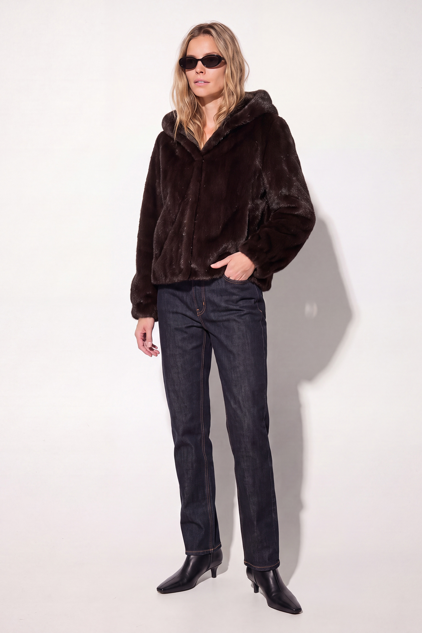 RockandBlue Odelia Jacket Chocolate Brown Chocolate Brown