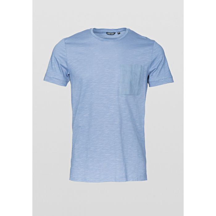 Antony Morato T-SHIRT AUS 100 % GEFLAMMTER BAUMWOLLE MIT BRUSTTASCHE Antony Morato T-SHIRT AUS 100 % GEFLAMMTER BAUMWOLLE MIT BRUSTTASCHE