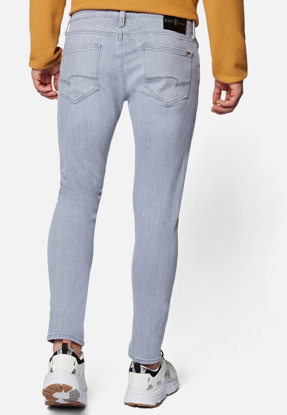Mavi JAMES  Ultra Move – Skinny Jeans in Grau