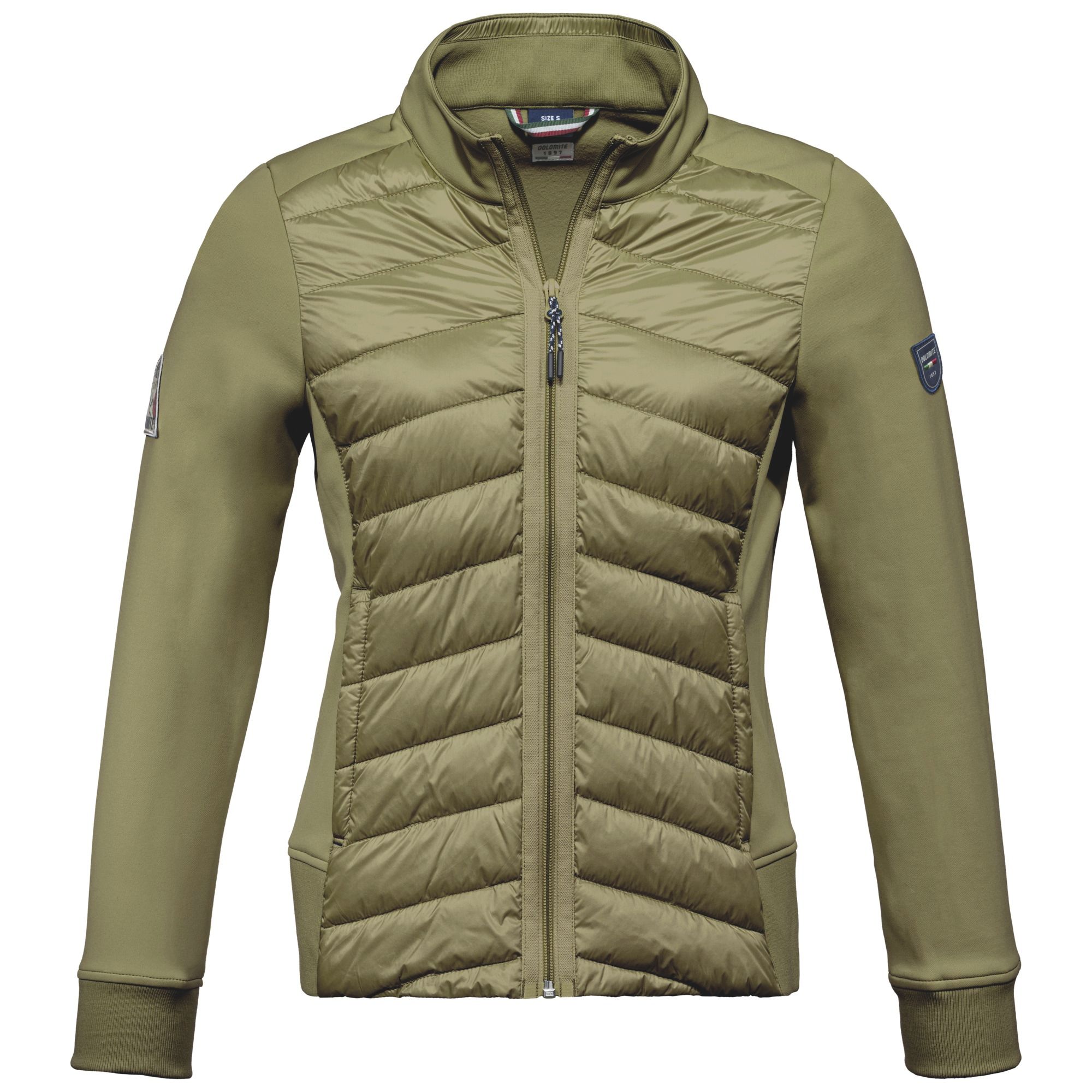 DOLOMITE Expedition Hybrid Jacke für Damen in Chalice Khaki Green 