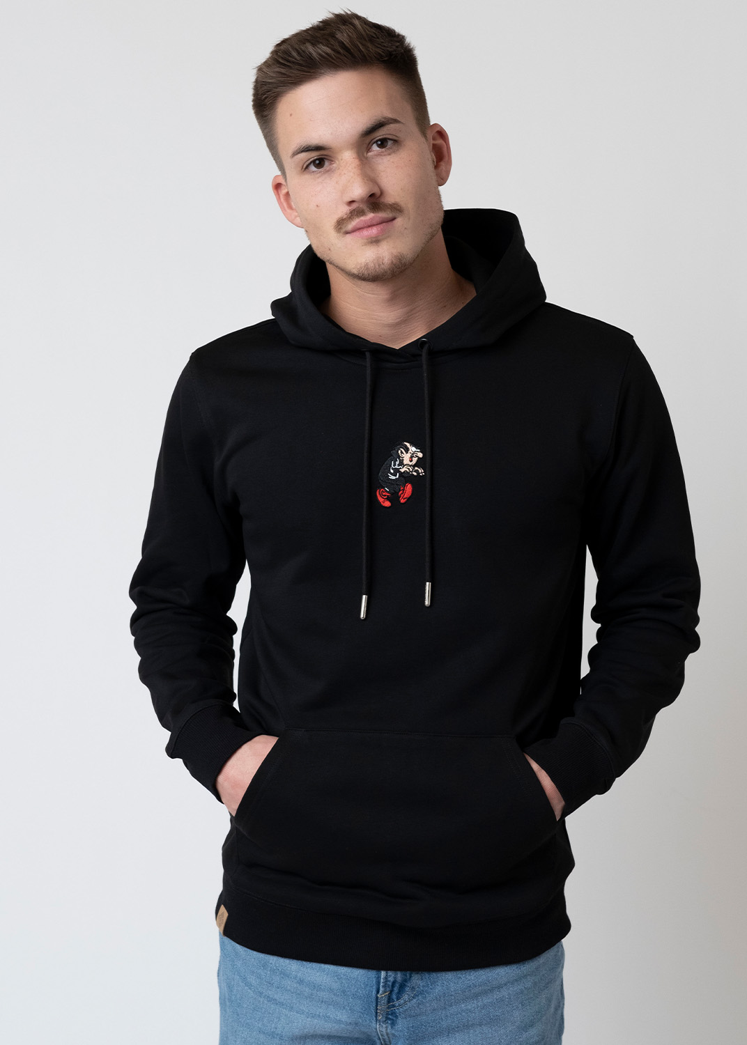 Bavarian Caps Hoodie "Gargarmel" - schwarz HS50 Bavarian Caps Hoodie "Gargarmel" - schwarz HS50