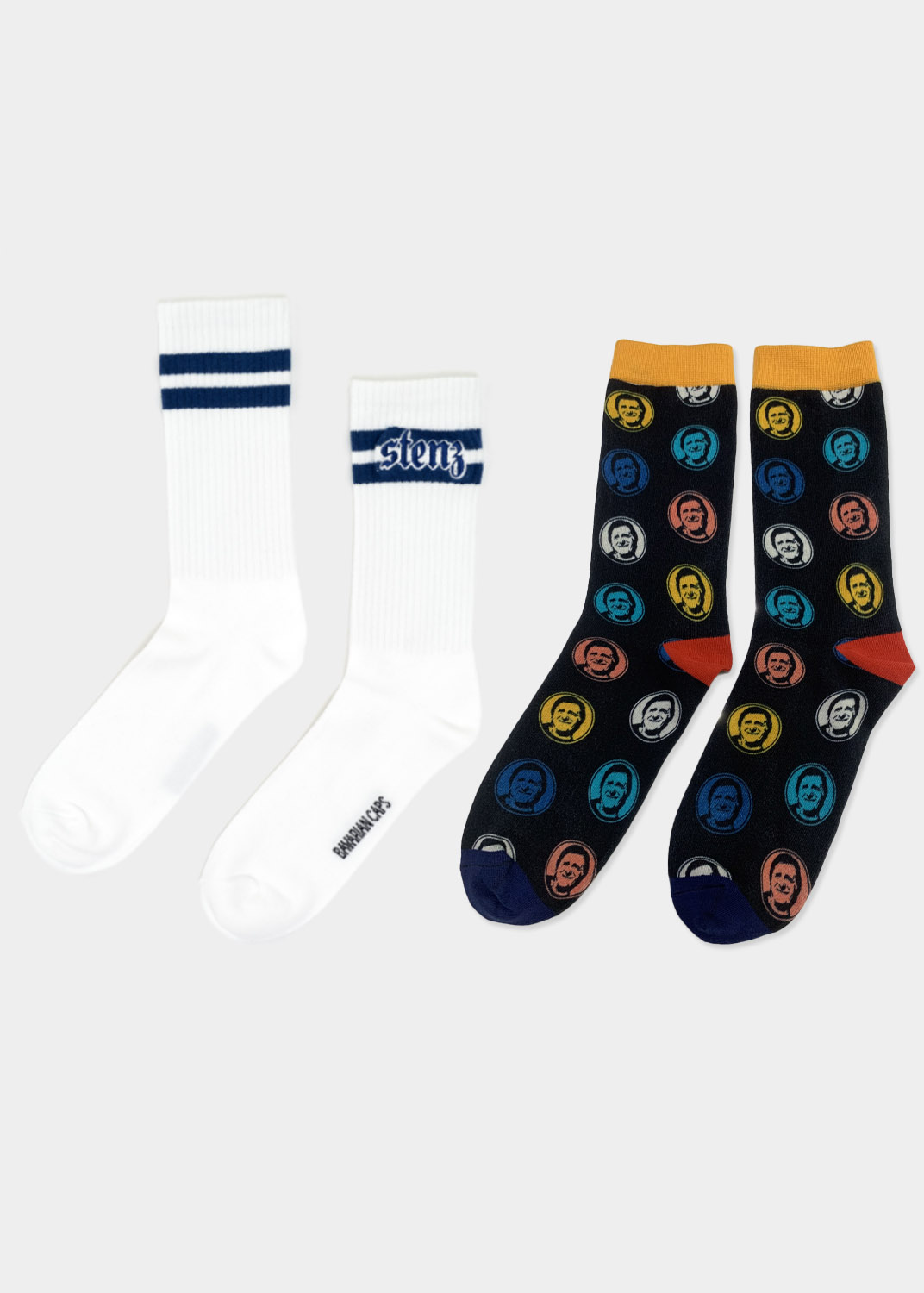 Bavarian Caps 2er Sockenbox "Stenz" Ein bissel was geht immer!