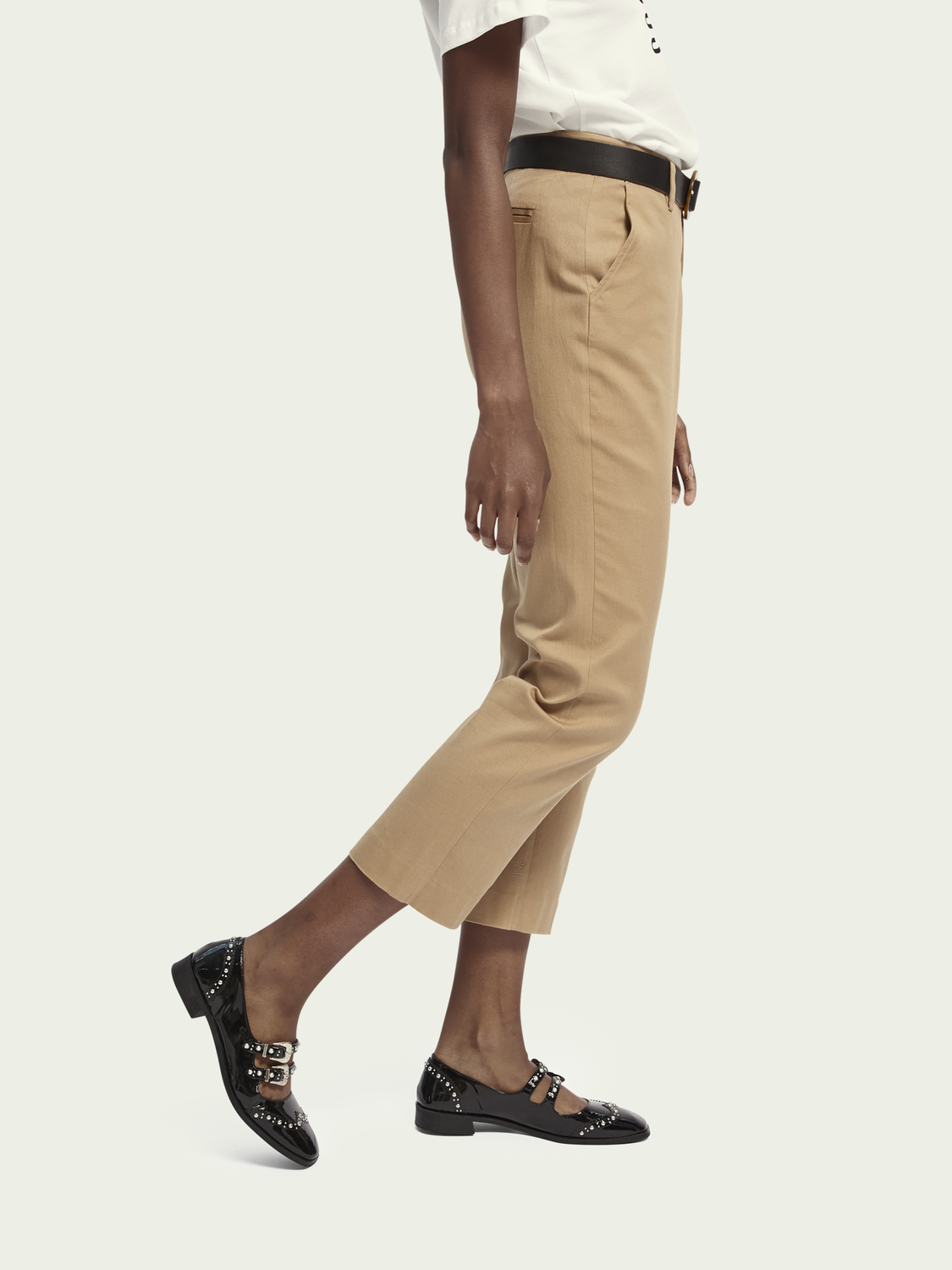 Scotch & Soda Damen-Chino Bell in beige