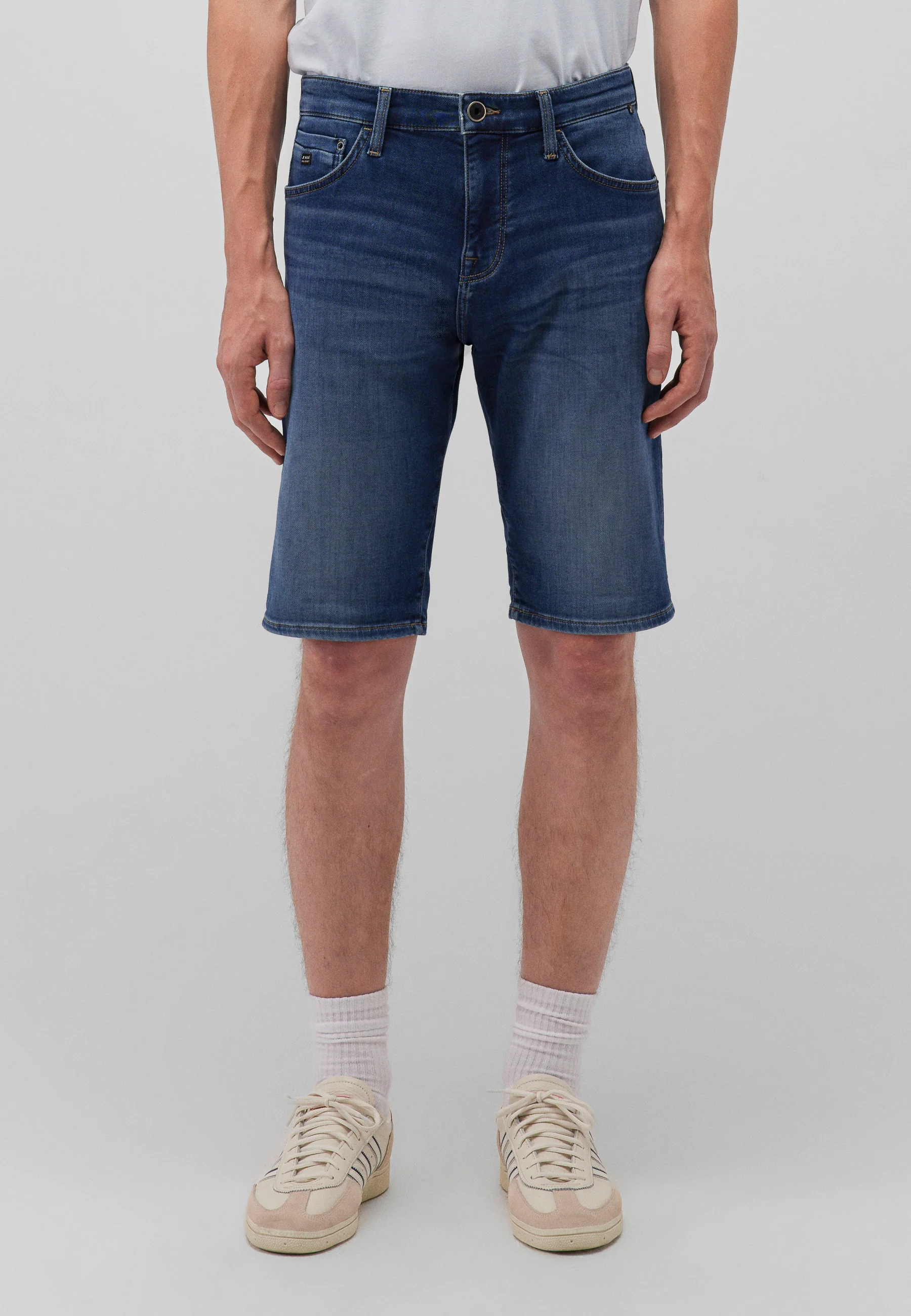 Mavi TIM | Skinny Fit Jeans Short 04284-89091 Dunkelblau / kurze Hose 