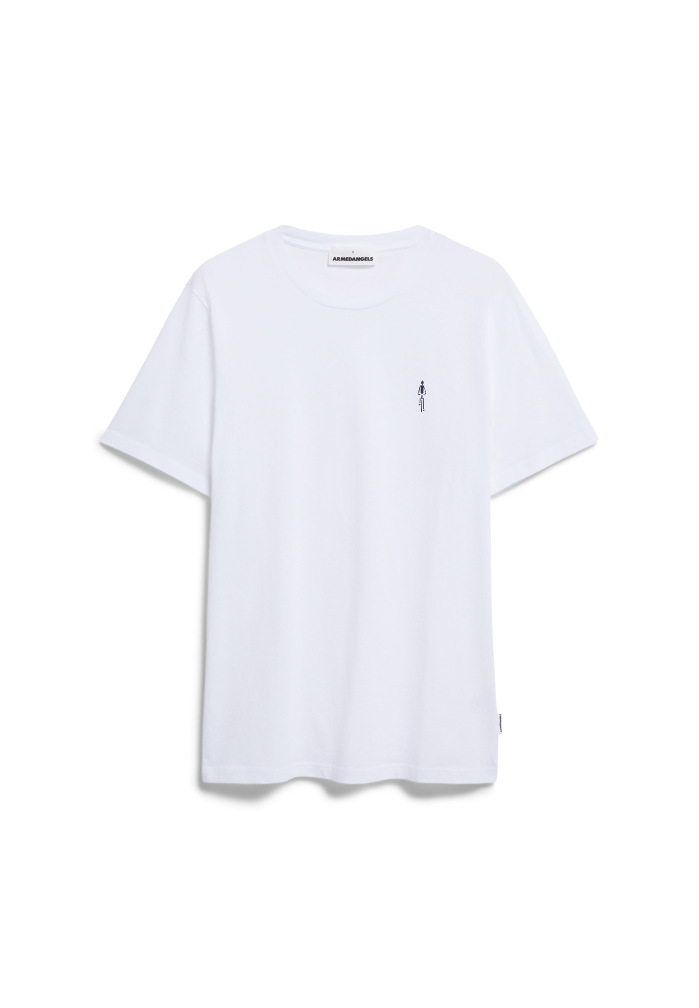 Armedangels  JAAMES CYCLAA T-Shirt Regular Fit aus Bio-Baumwolle in weiß 