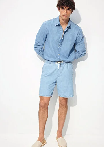 Mavi Dayton leichte Jogger Short/ kurze Hose aus 100% Baumwolle 