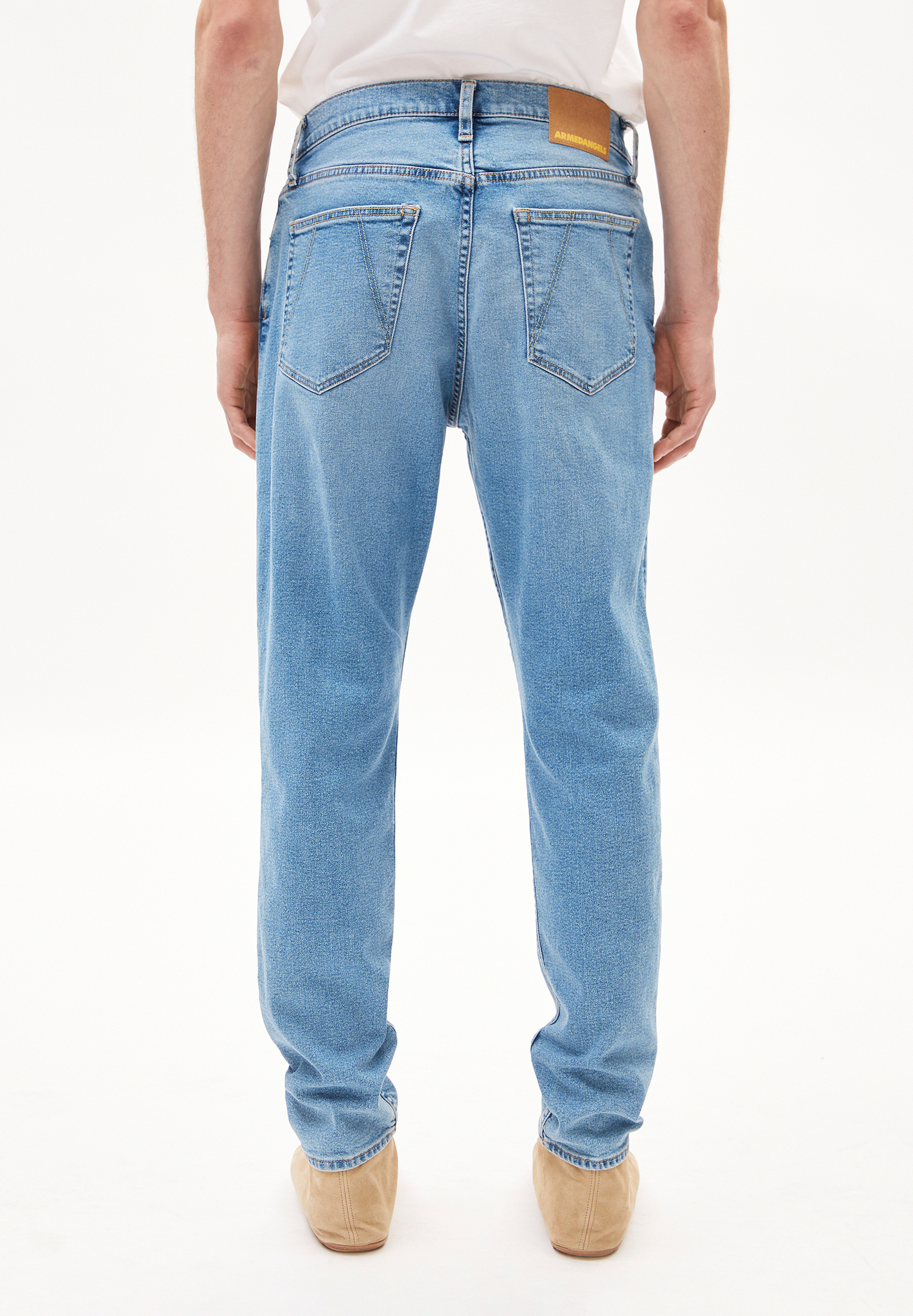 Armedangels  AARJO TARPA Tapered Jeans recycelter Baumwoll Mix Comfort-Stretch cloud