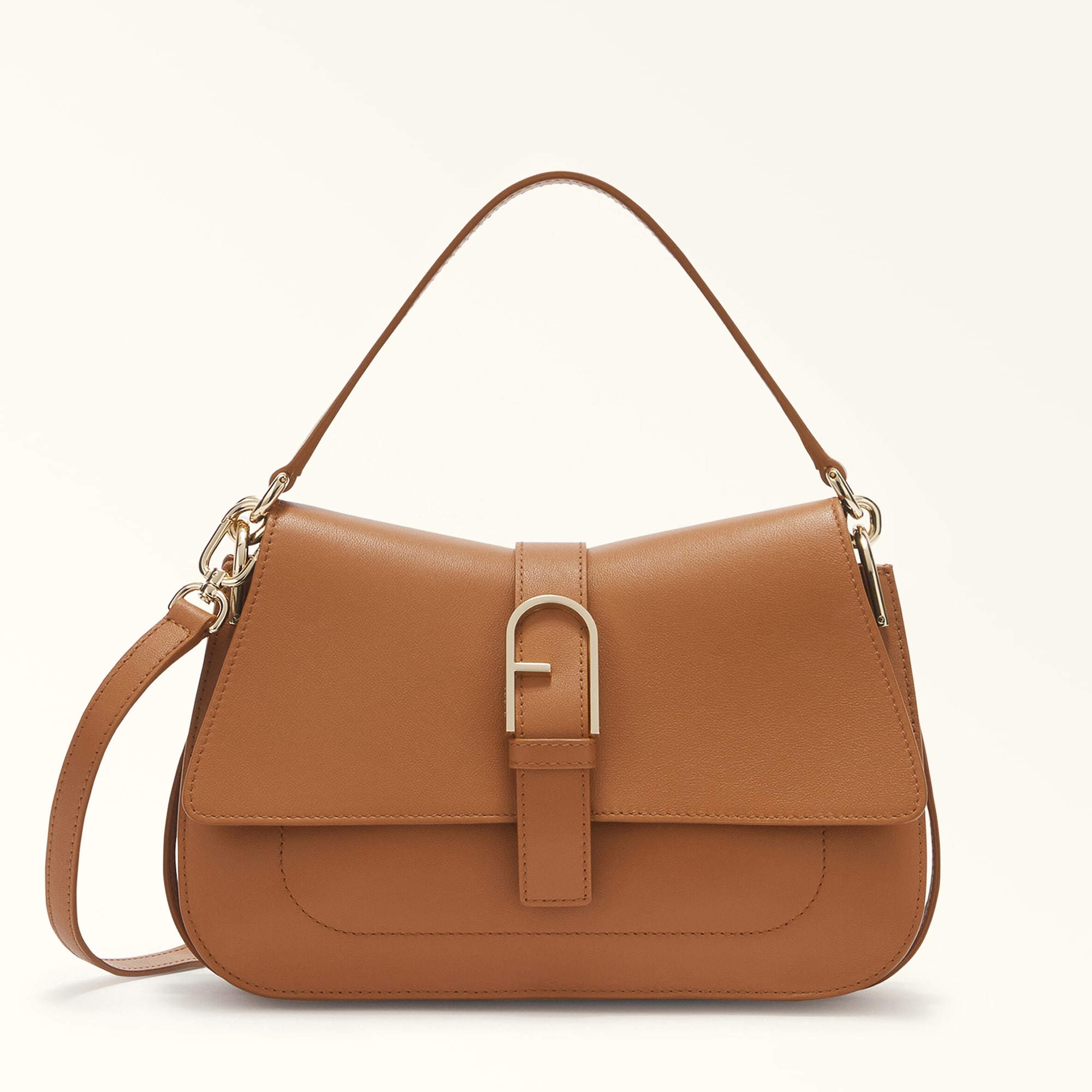  Furla Flow Henkeltasche L in BRANDY VITELLO CLARIS LUX