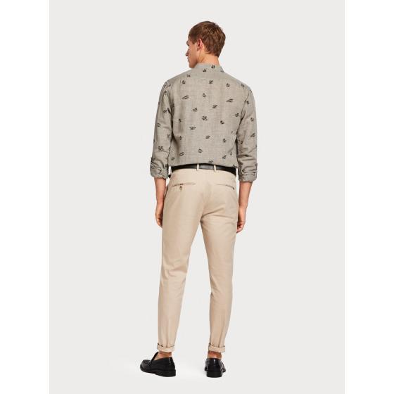 Scotch&Soda Mott – Chino aus Pima-Baumwolle Super Slim Fit beige