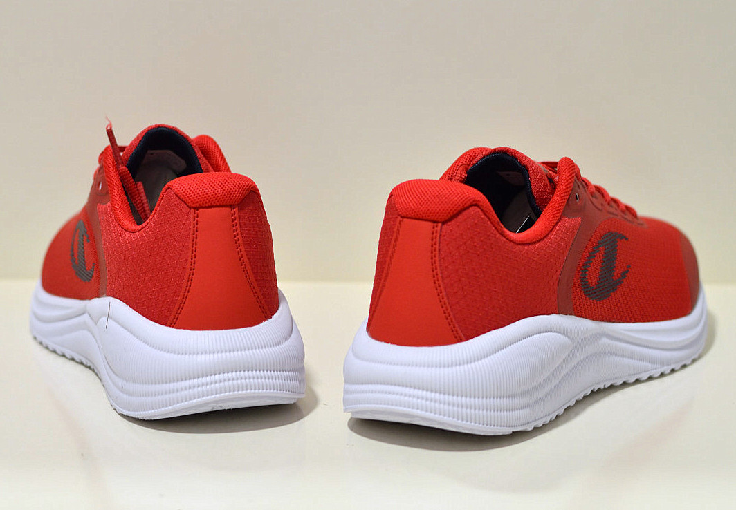 Champion Sneakers Syphon Engage Mesh super leichter Feizeitschuh in rot / weiß