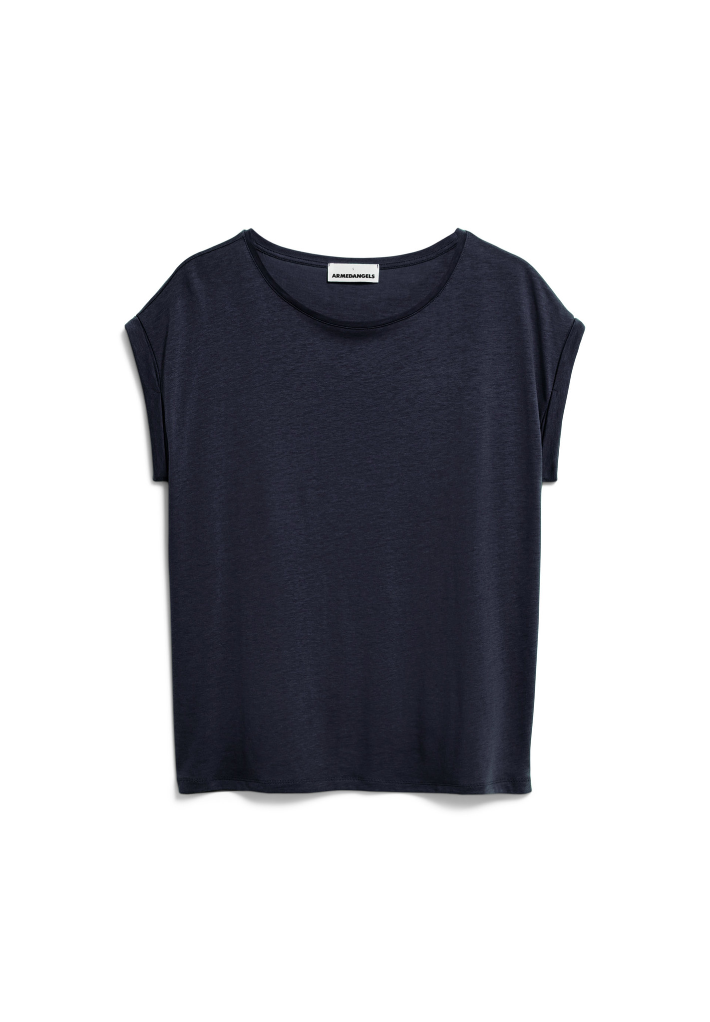 Armedangels JILAANA T-Shirt Loose Fit aus TENCEL™ Lyocell Mix in night sky Armedangels JILAANA T-Shirt Loose Fit aus TENCEL™ Lyocell Mix in night sky